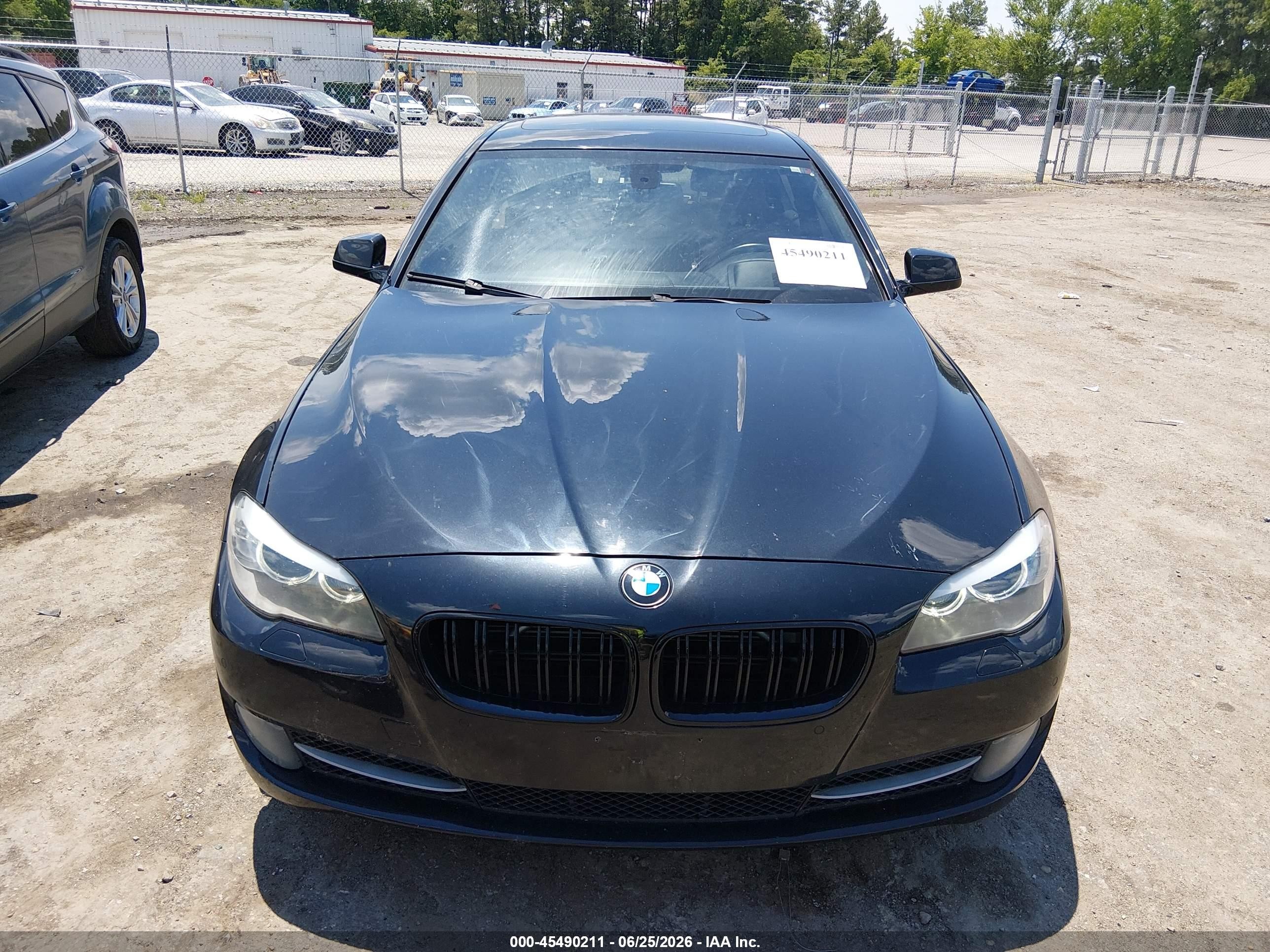 2013 Bmw Activehybrid 5   Black vin: WBAFZ9C56DD090522