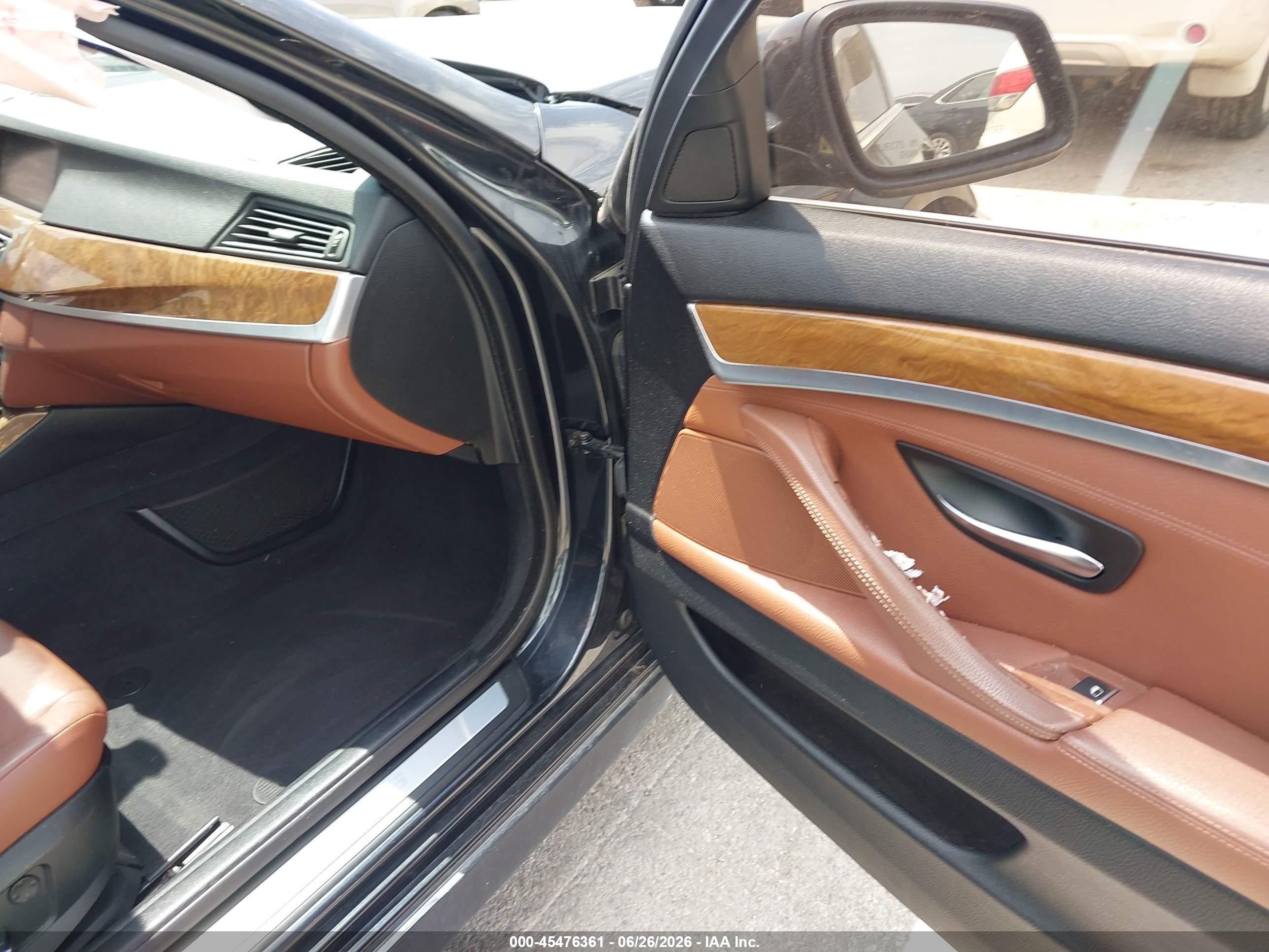 2013 Bmw Activehybrid 5   Black vin: WBAFZ9C57DC751870