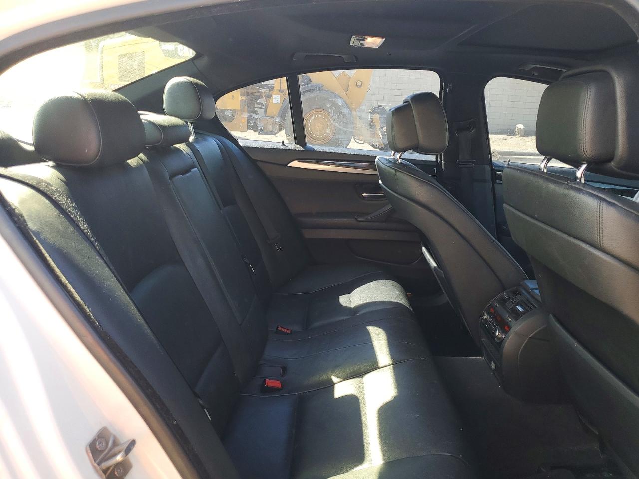 2013 Bmw 535 I Hybrid White vin: WBAFZ9C59DC751899
