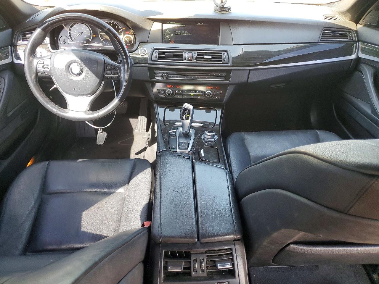 2013 Bmw 535 I Hybrid White vin: WBAFZ9C59DC751899