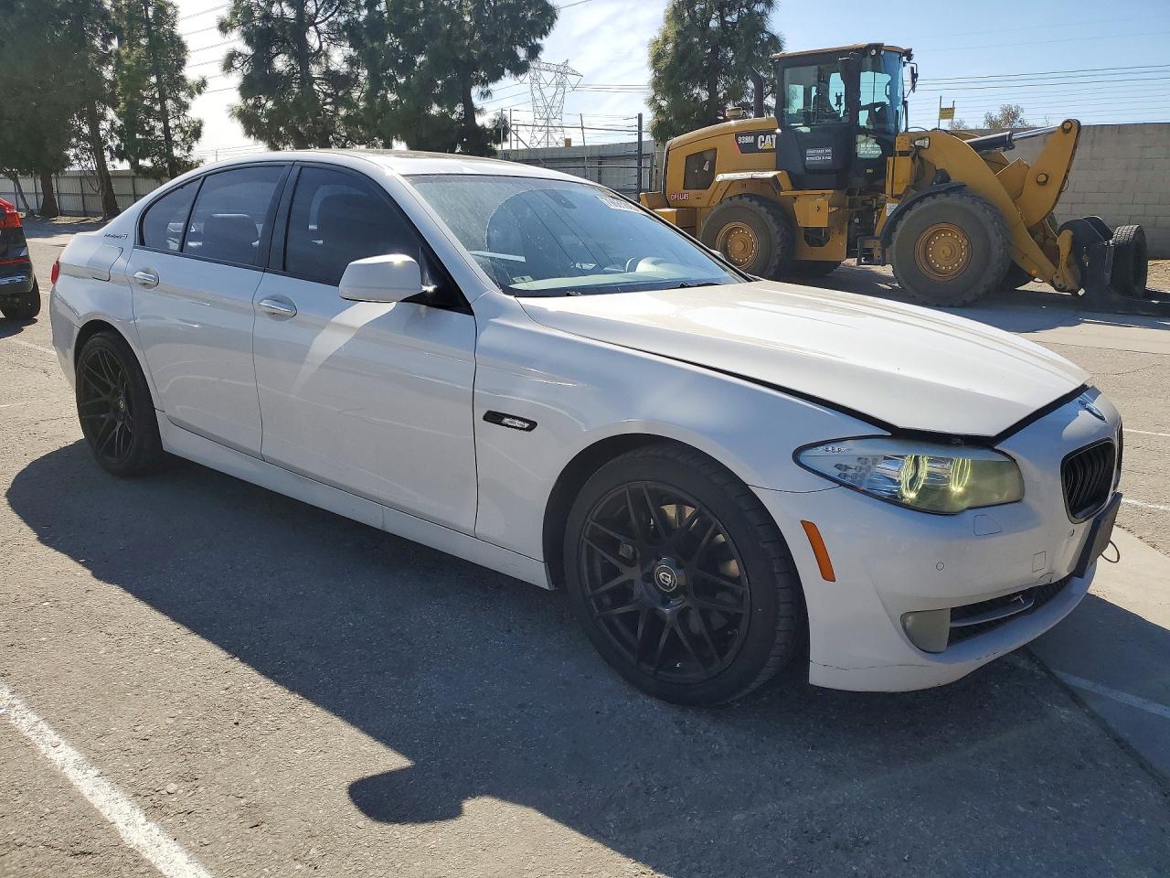 2013 Bmw 535 I Hybrid White vin: WBAFZ9C59DC751899