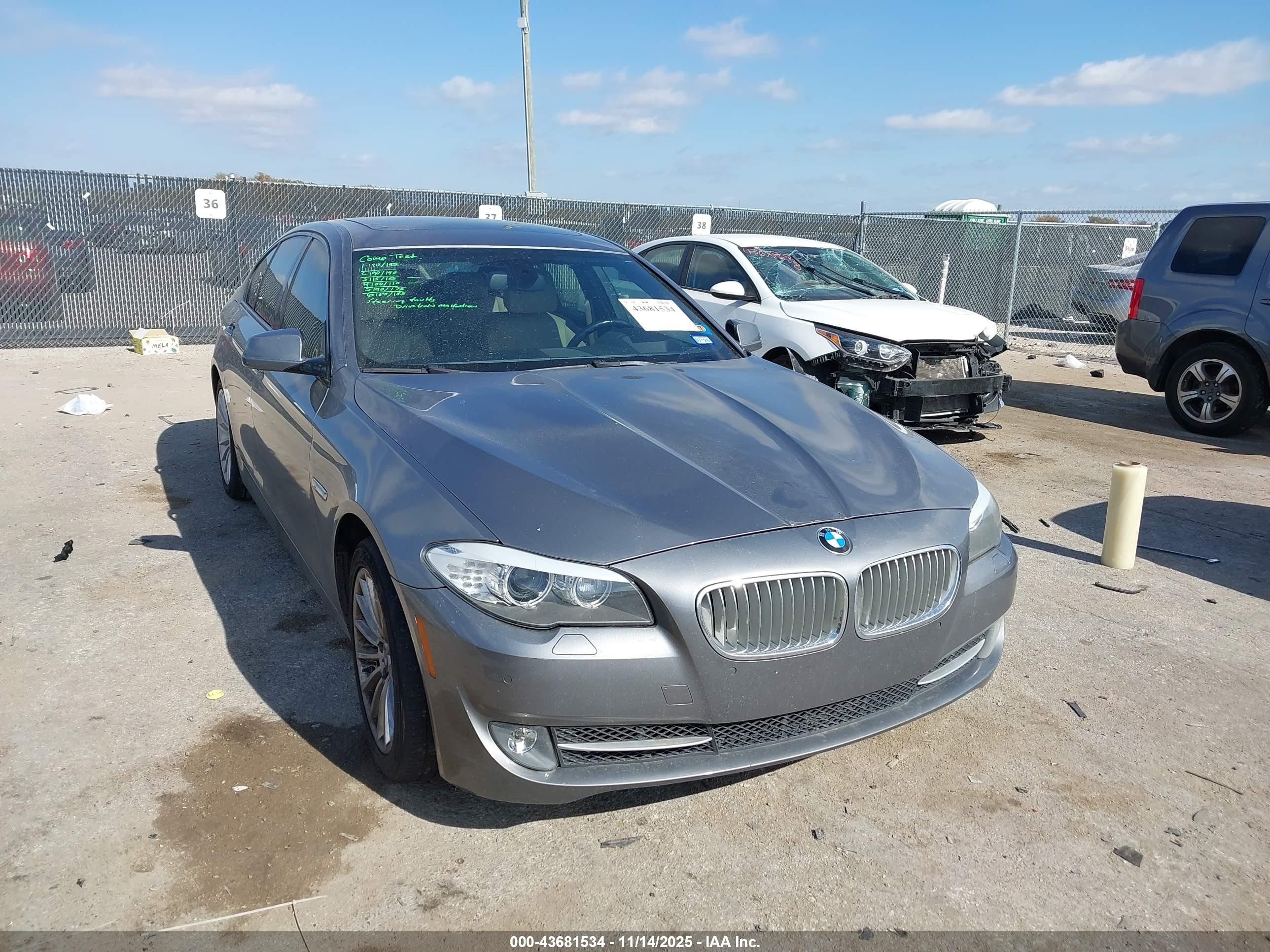 2013 Bmw Activehybrid 5   Серебряный vin: WBAFZ9C5XDC751992