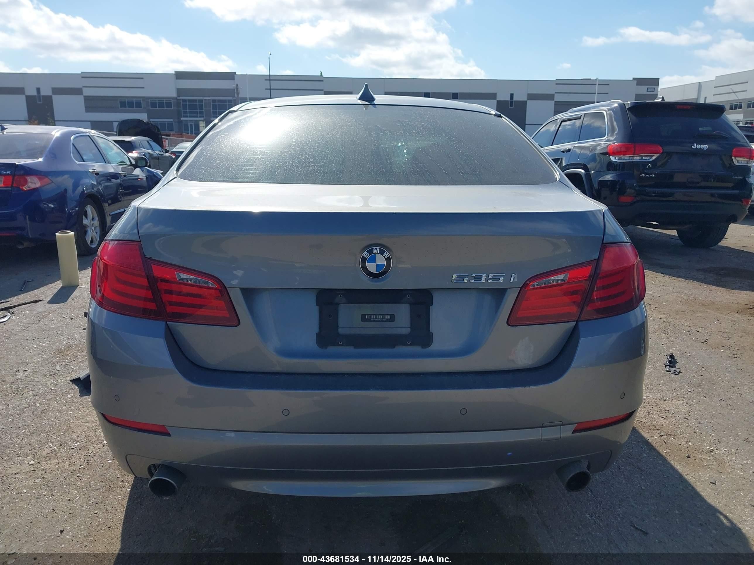 2013 Bmw Activehybrid 5   Серебряный vin: WBAFZ9C5XDC751992
