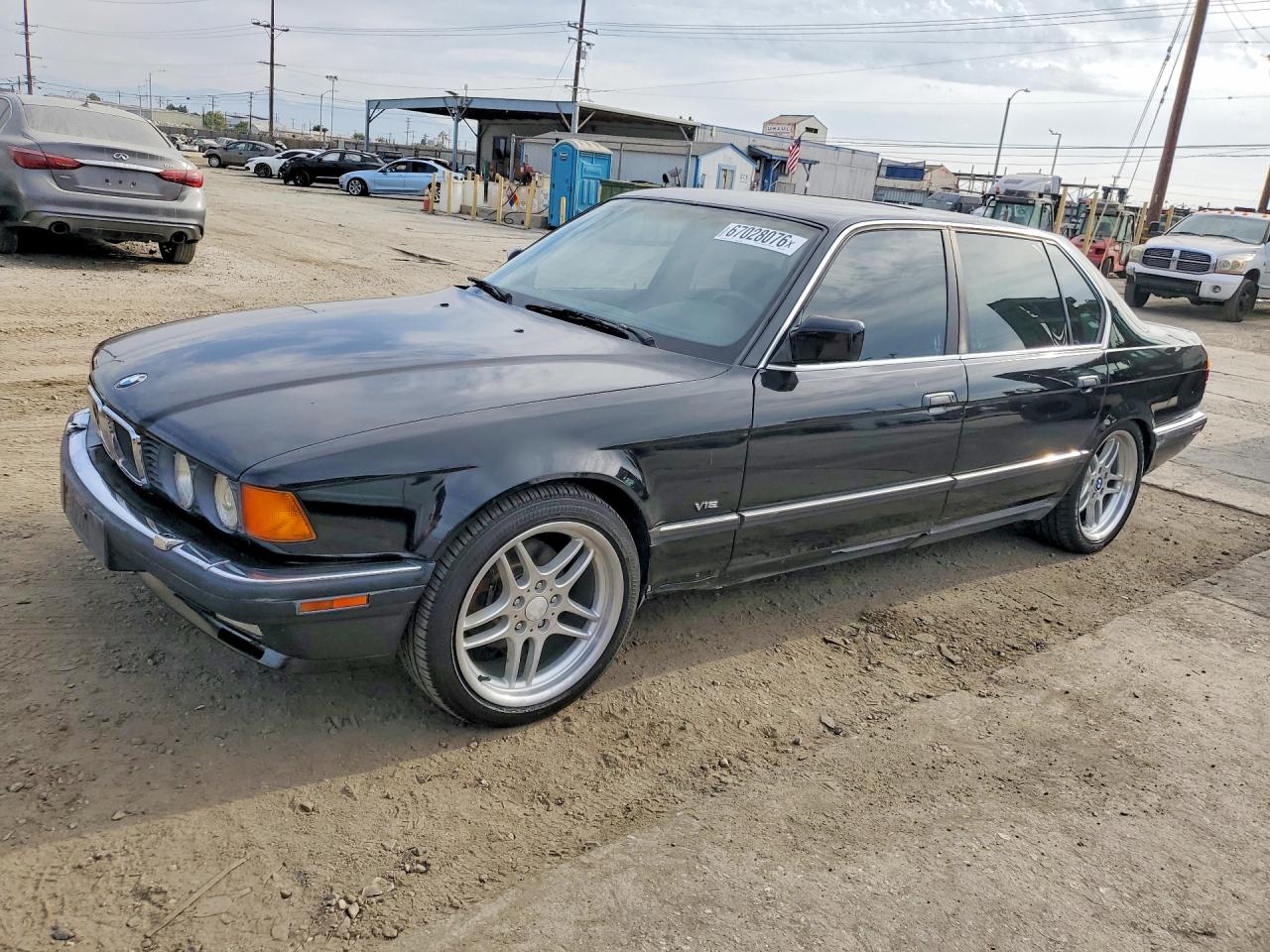 1990 Bmw 750 Il Black vin: WBAGC8311LDC75981