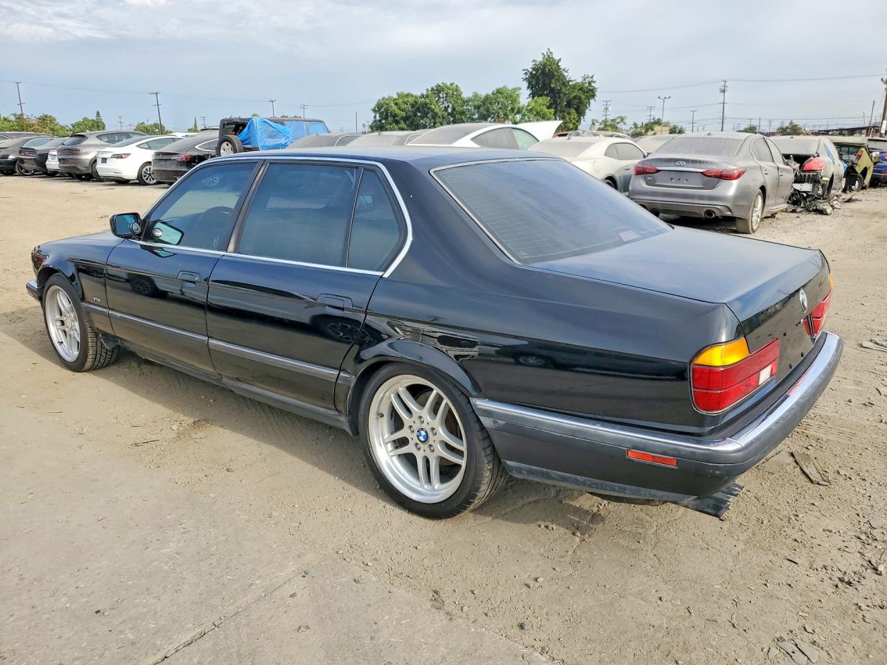 1990 Bmw 750 Il Black vin: WBAGC8311LDC75981