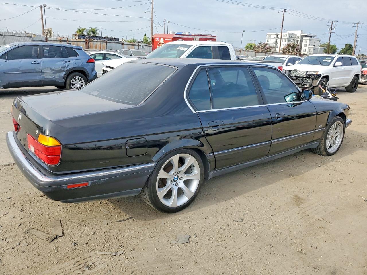1990 Bmw 750 Il Black vin: WBAGC8311LDC75981