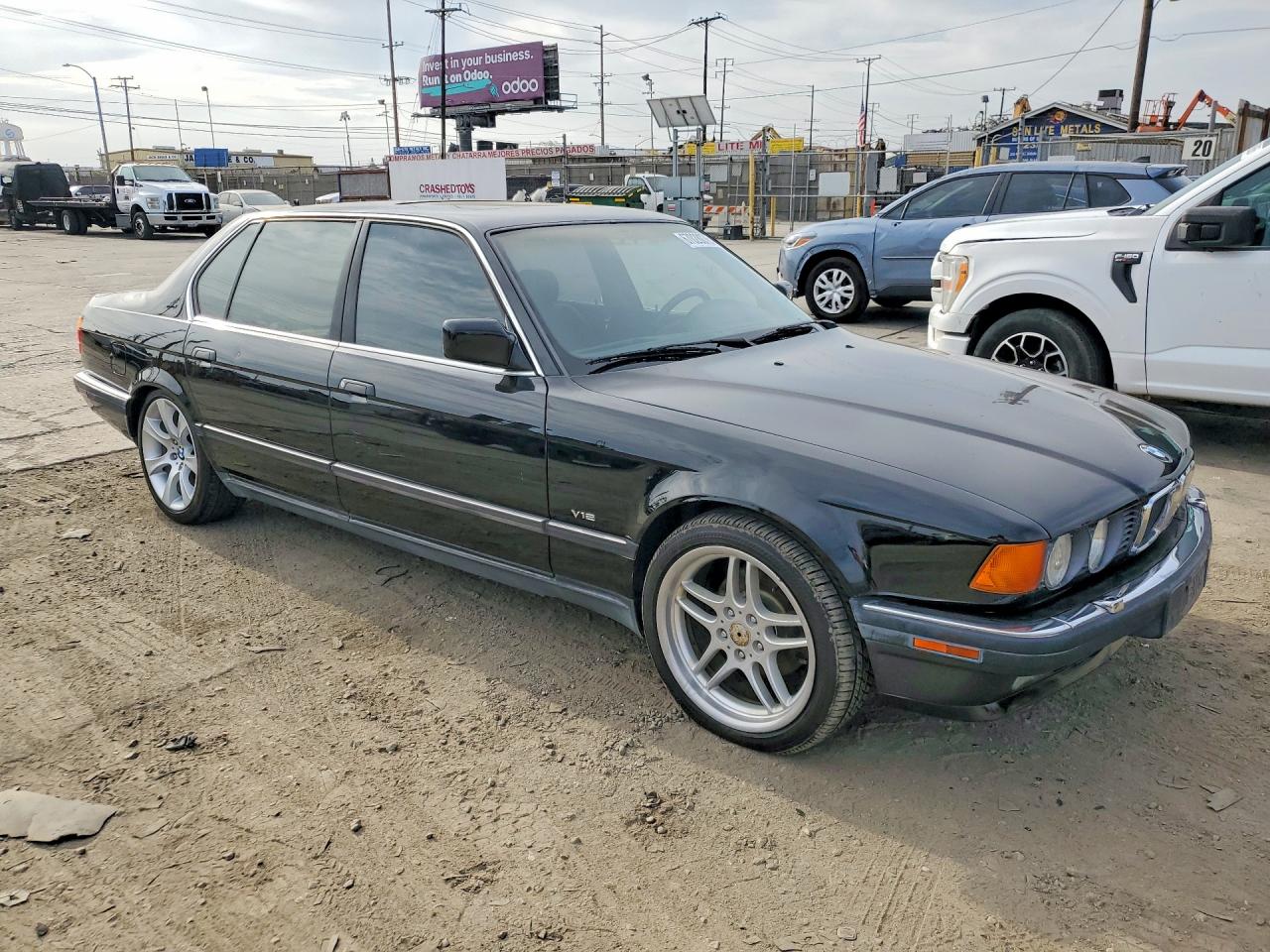 1990 Bmw 750 Il Black vin: WBAGC8311LDC75981