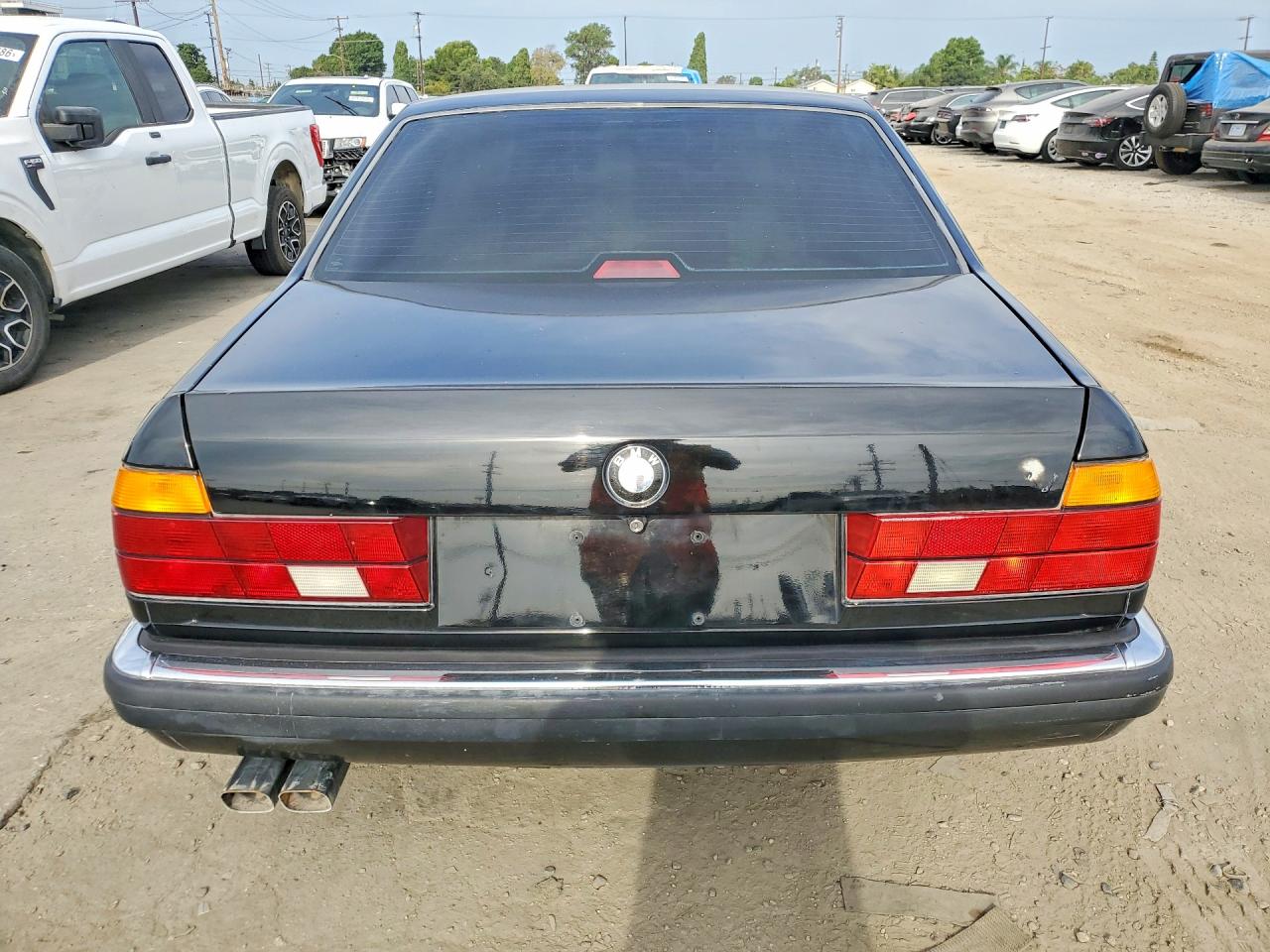 1990 Bmw 750 Il Black vin: WBAGC8311LDC75981