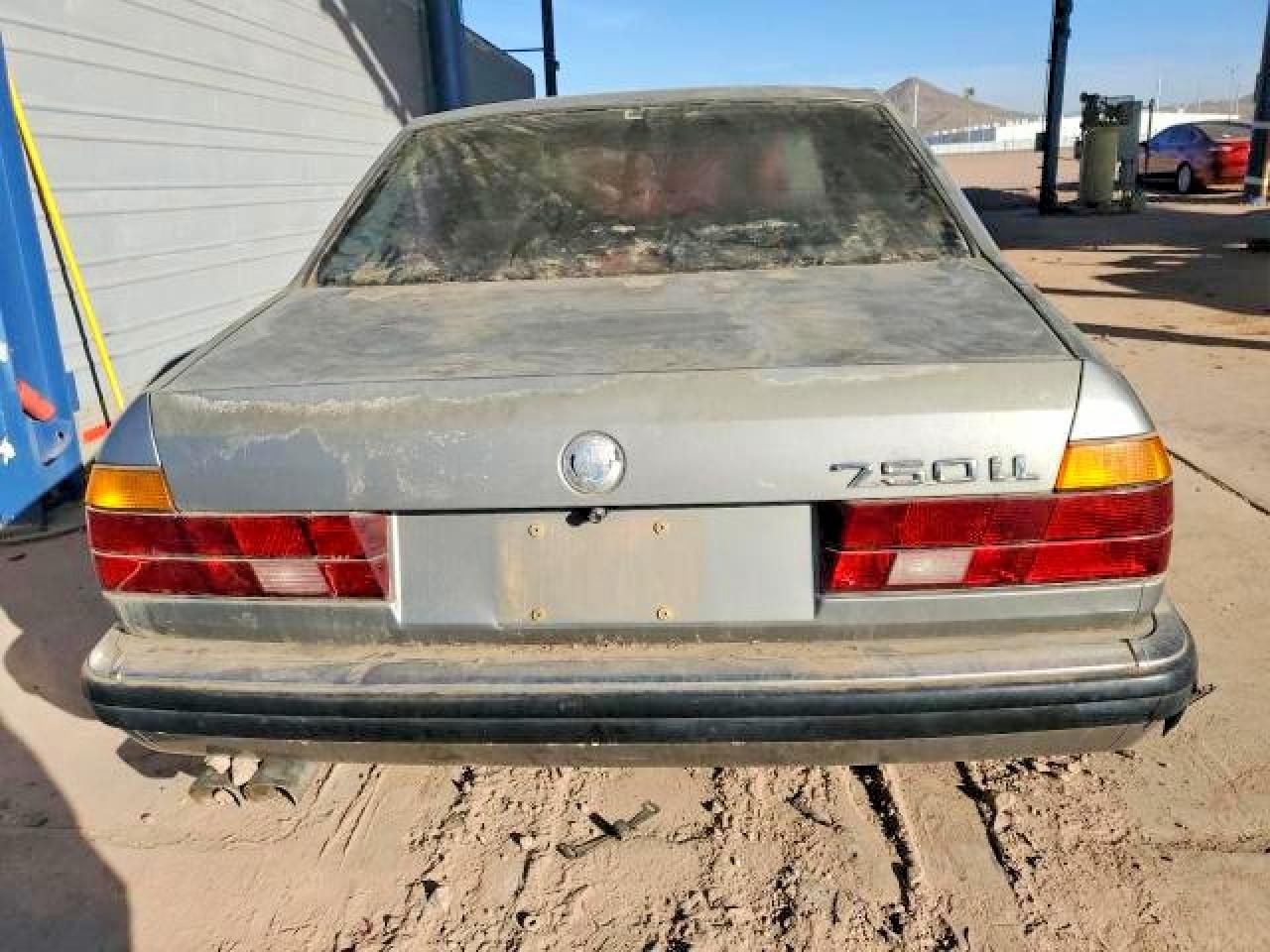 1988 Bmw 750 Il Gray vin: WBAGC8318J2767431