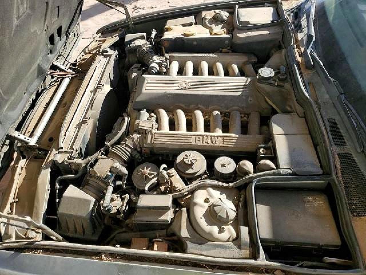 1988 Bmw 750 Il Gray vin: WBAGC8318J2767431