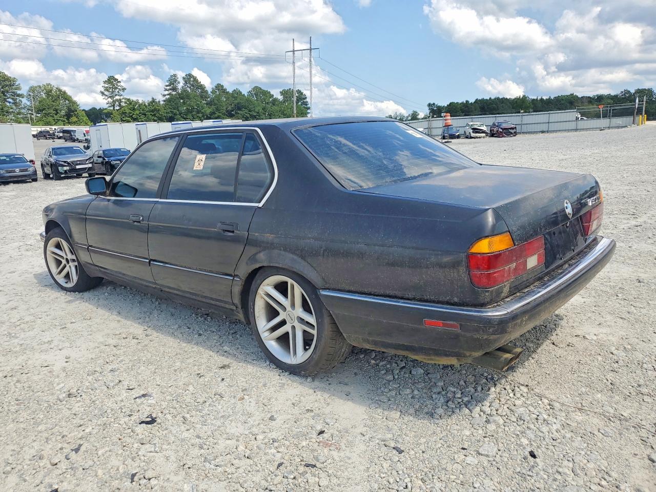 1988 Bmw 750 Il Black vin: WBAGC831XJ2767947