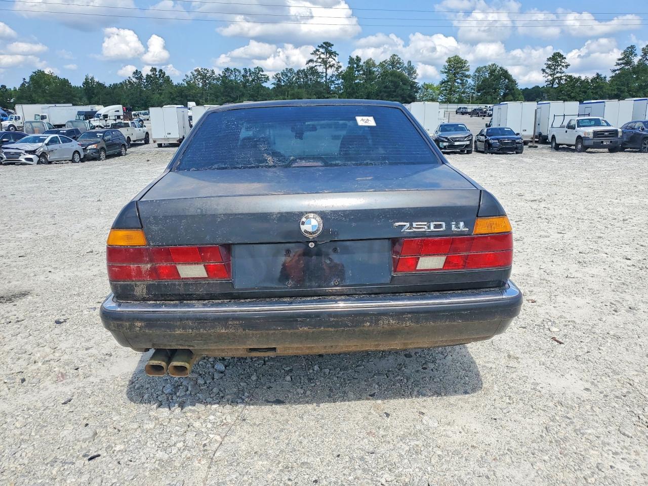 1988 Bmw 750 Il Black vin: WBAGC831XJ2767947