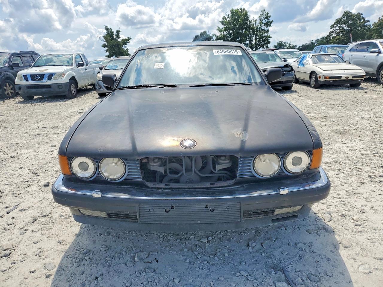 1988 Bmw 750 Il Black vin: WBAGC831XJ2767947
