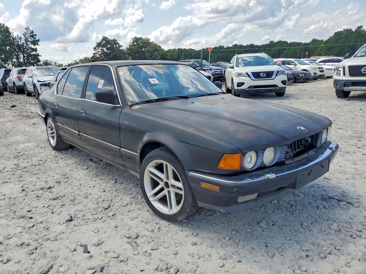 1988 Bmw 750 Il Black vin: WBAGC831XJ2767947