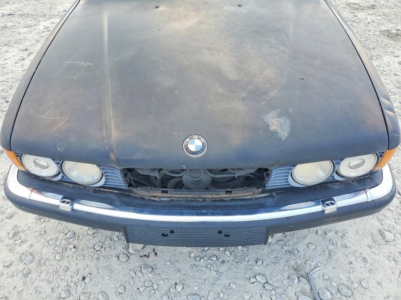 1988 Bmw 750 Il Black vin: WBAGC831XJ2767947