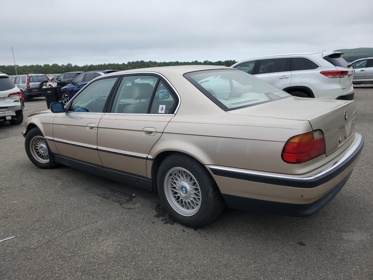 1995 Bmw 740 I Automatic Cream vin: WBAGF6323SDH08462