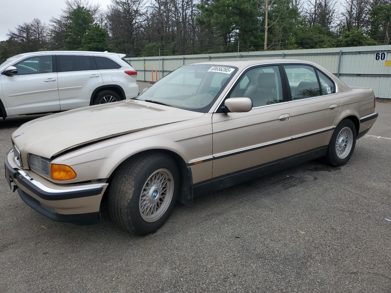 1995 Bmw 740 I Automatic Cream vin: WBAGF6323SDH08462
