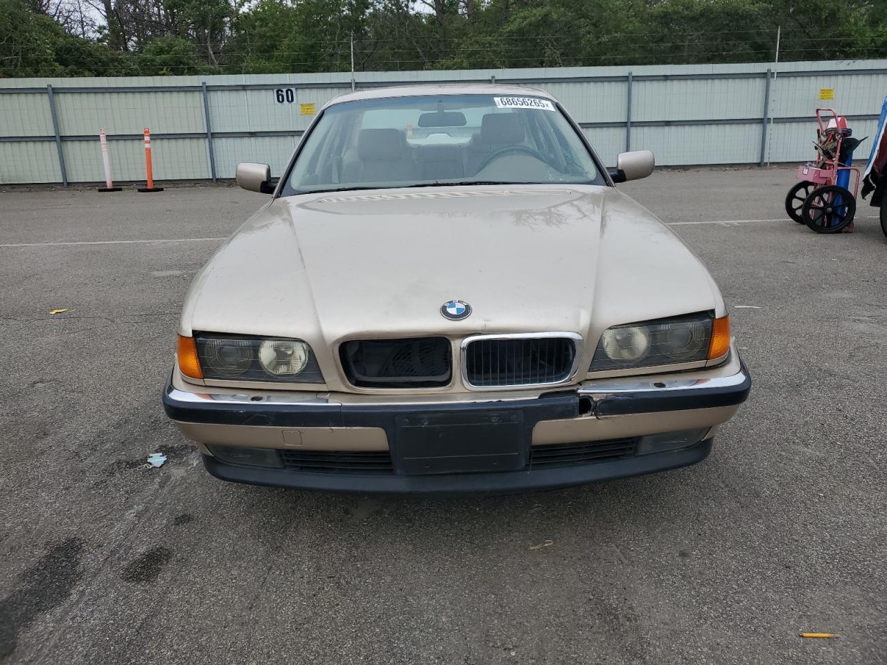 1995 Bmw 740 I Automatic Cream vin: WBAGF6323SDH08462