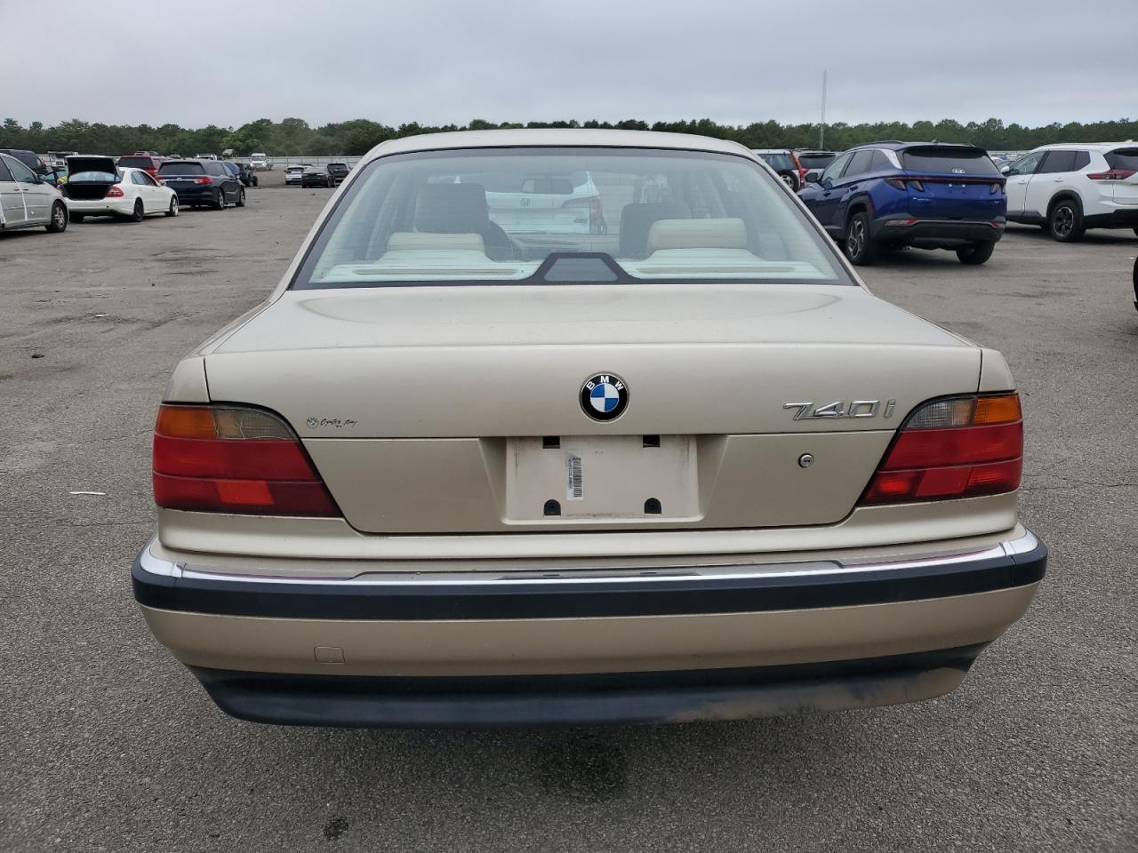 1995 Bmw 740 I Automatic Cream vin: WBAGF6323SDH08462