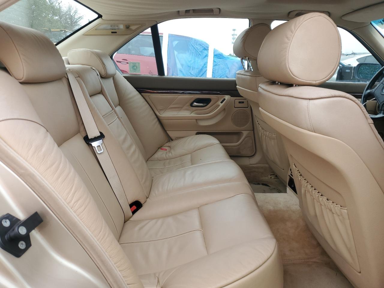1995 Bmw 740 I Automatic Cream vin: WBAGF6323SDH08462