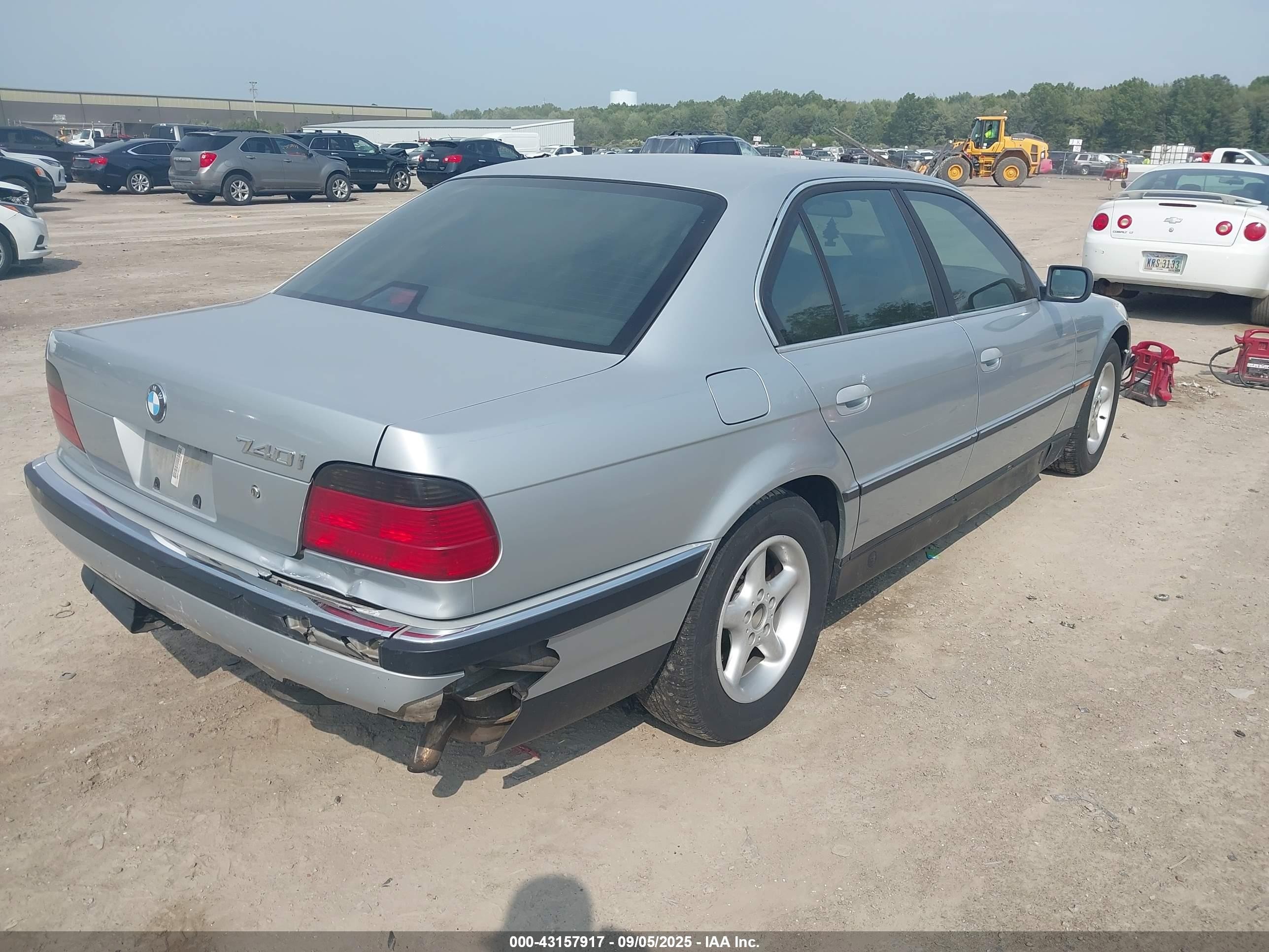 1997 Bmw 740ia   Silver vin: WBAGF8324VDL48308