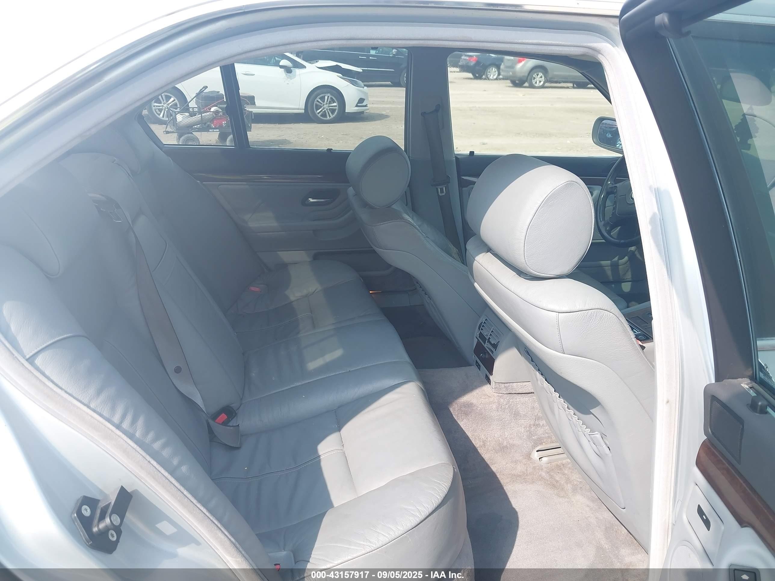 1997 Bmw 740ia   Silver vin: WBAGF8324VDL48308
