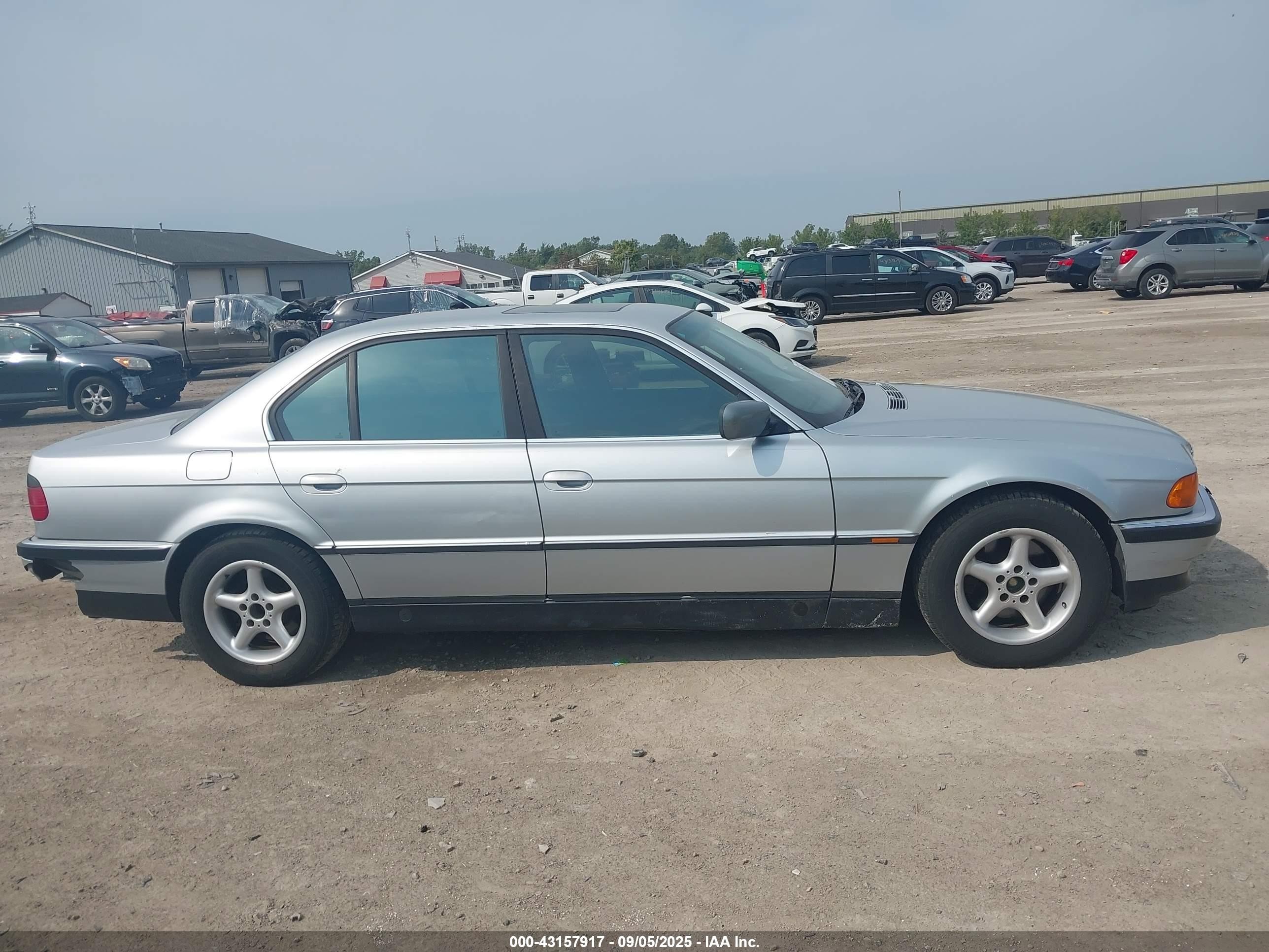 1997 Bmw 740ia   Silver vin: WBAGF8324VDL48308