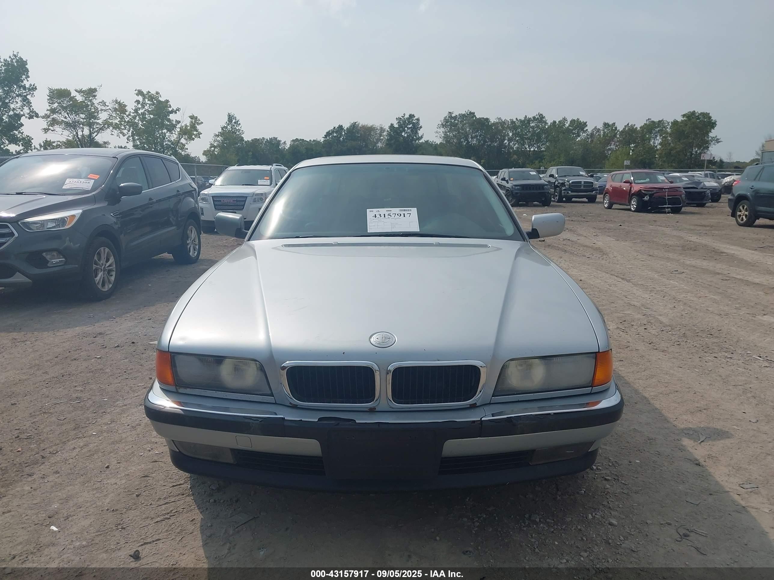 1997 Bmw 740ia   Silver vin: WBAGF8324VDL48308
