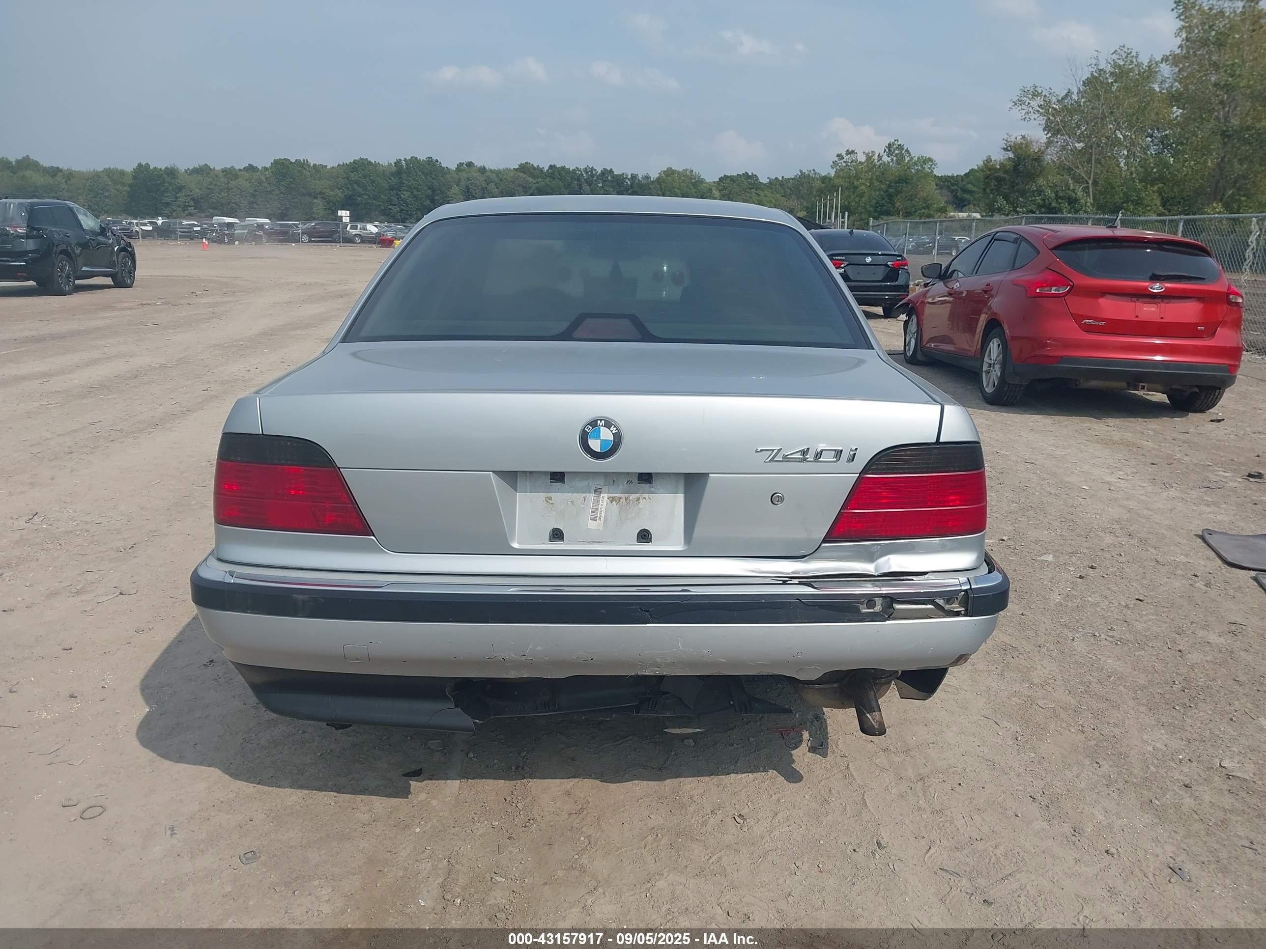 1997 Bmw 740ia   Silver vin: WBAGF8324VDL48308