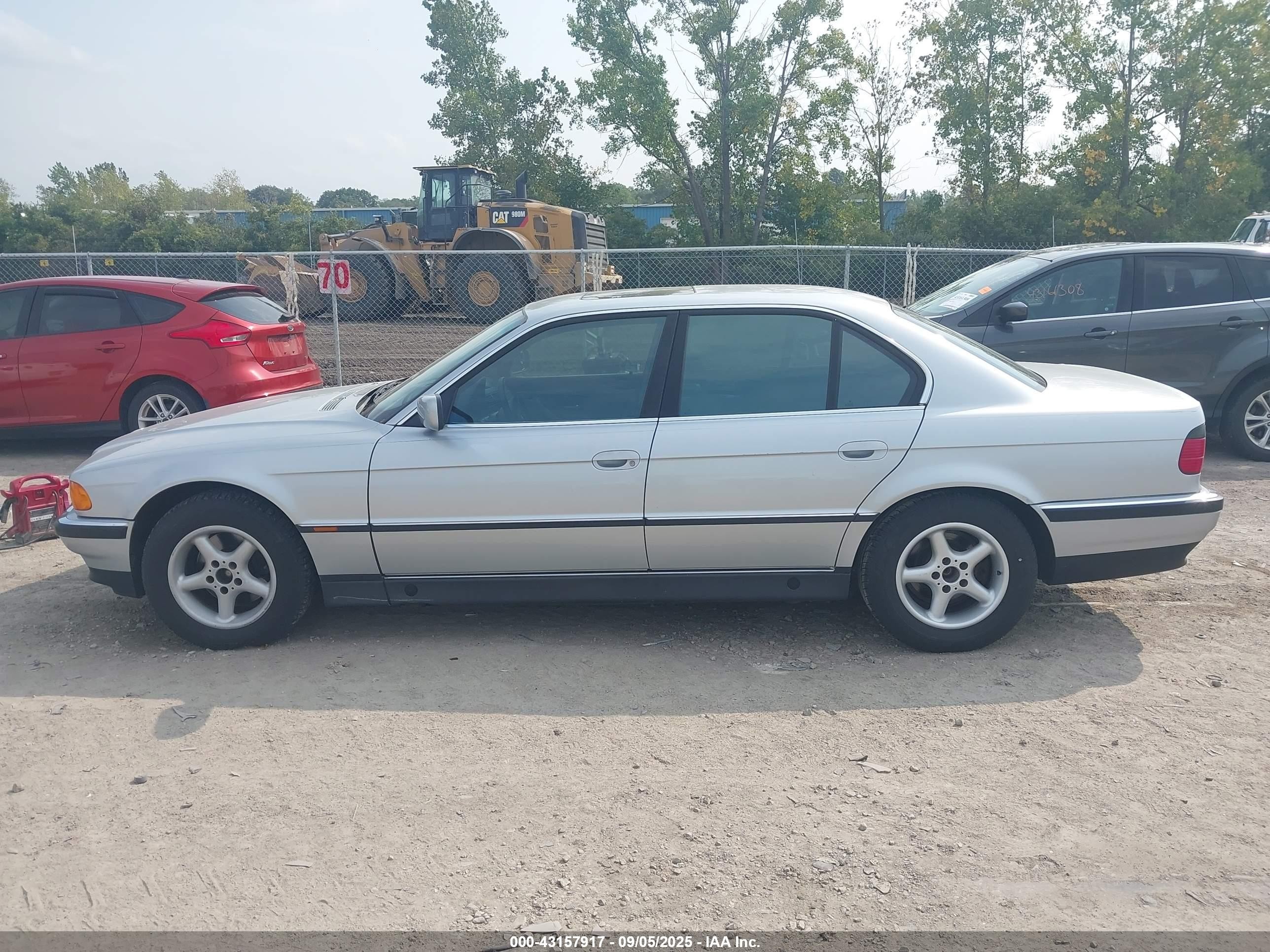 1997 Bmw 740ia   Silver vin: WBAGF8324VDL48308