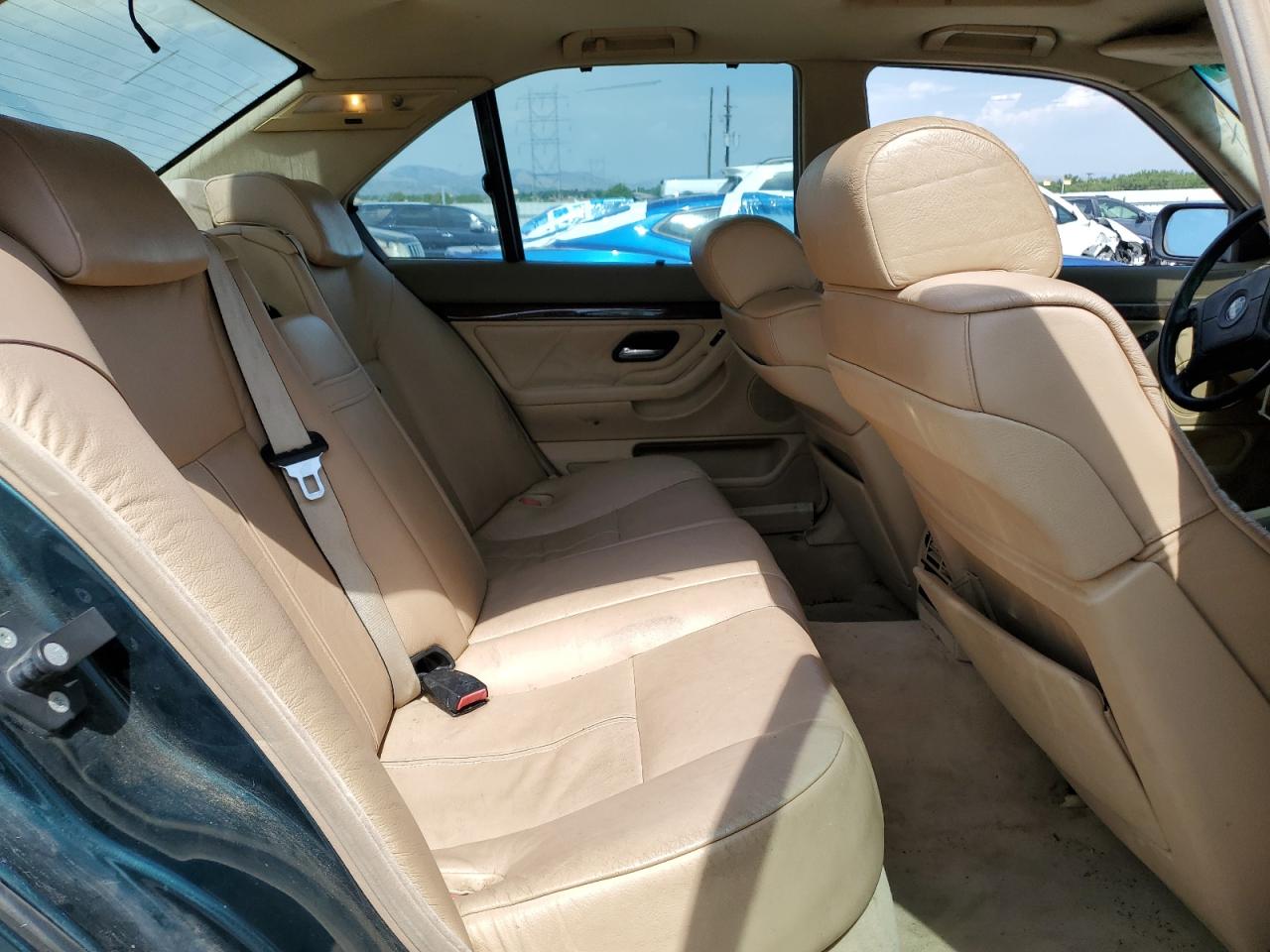 1998 Bmw 740 I Automatic   Green vin: WBAGF8325WDL51588