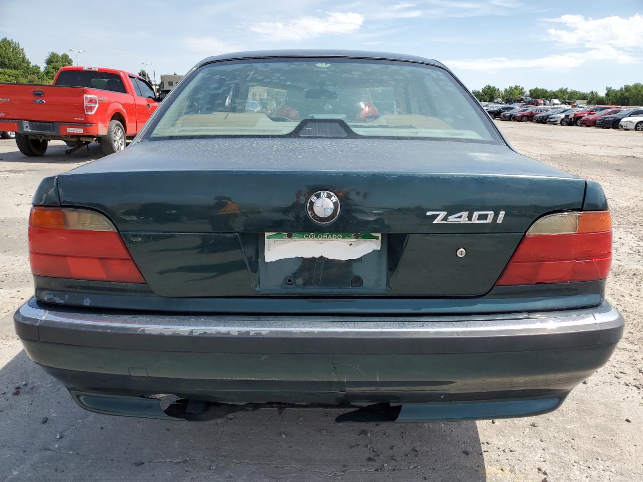 1998 Bmw 740 I Automatic   Green vin: WBAGF8325WDL51588