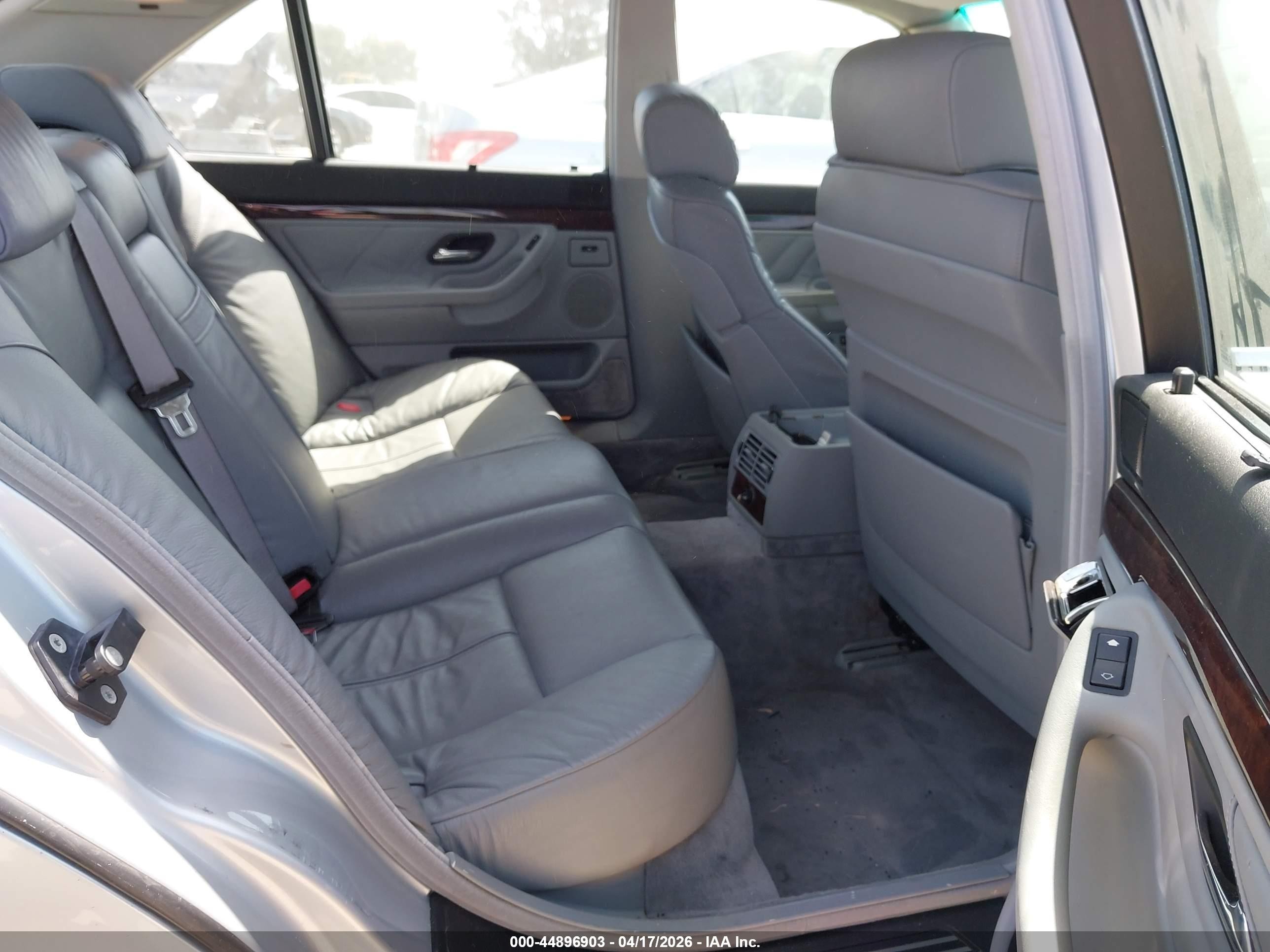 1997 Bmw 740ia   Gray vin: WBAGF8326VDL47225