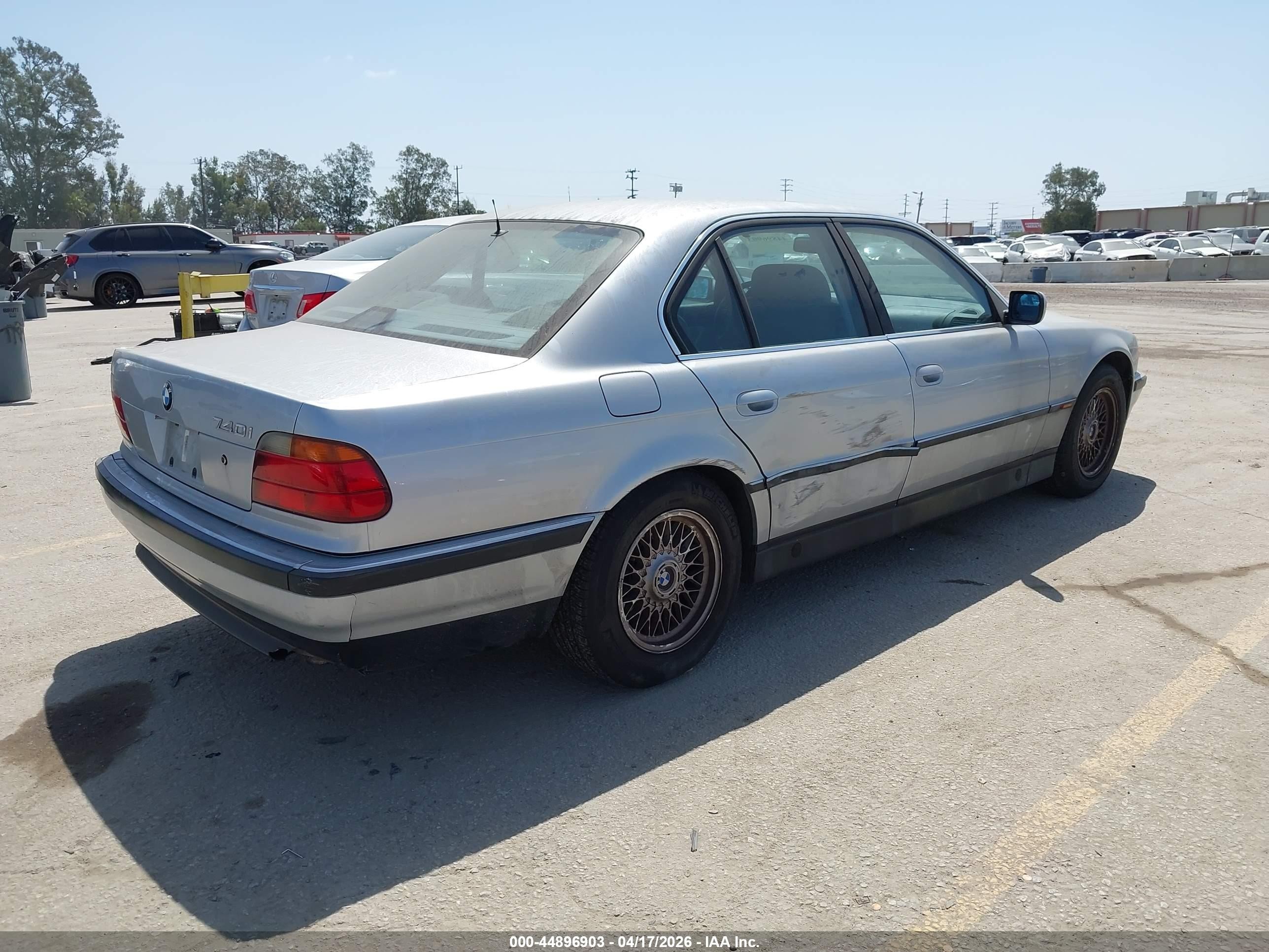 1997 Bmw 740ia   Gray vin: WBAGF8326VDL47225