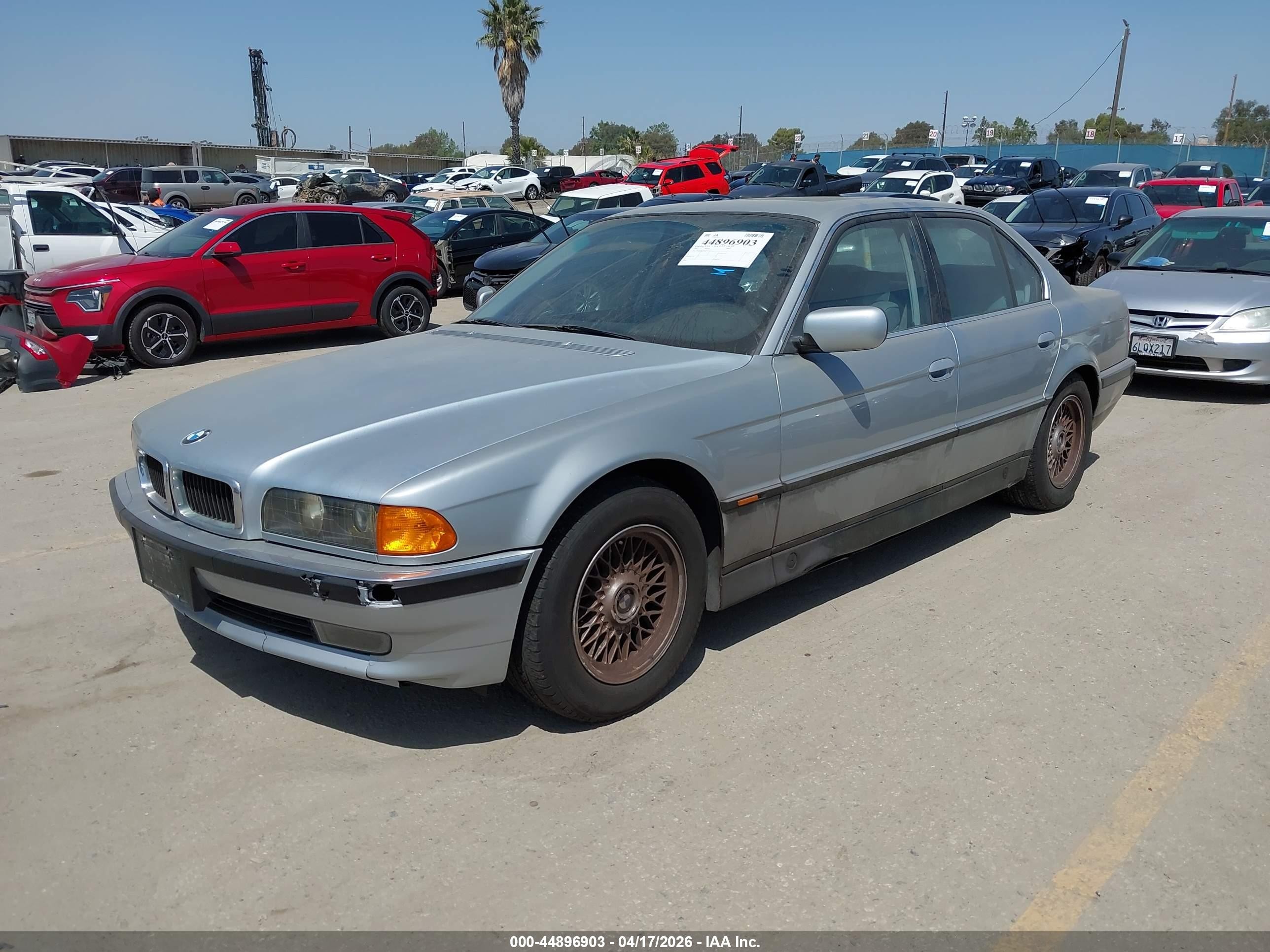 1997 Bmw 740ia   Gray vin: WBAGF8326VDL47225