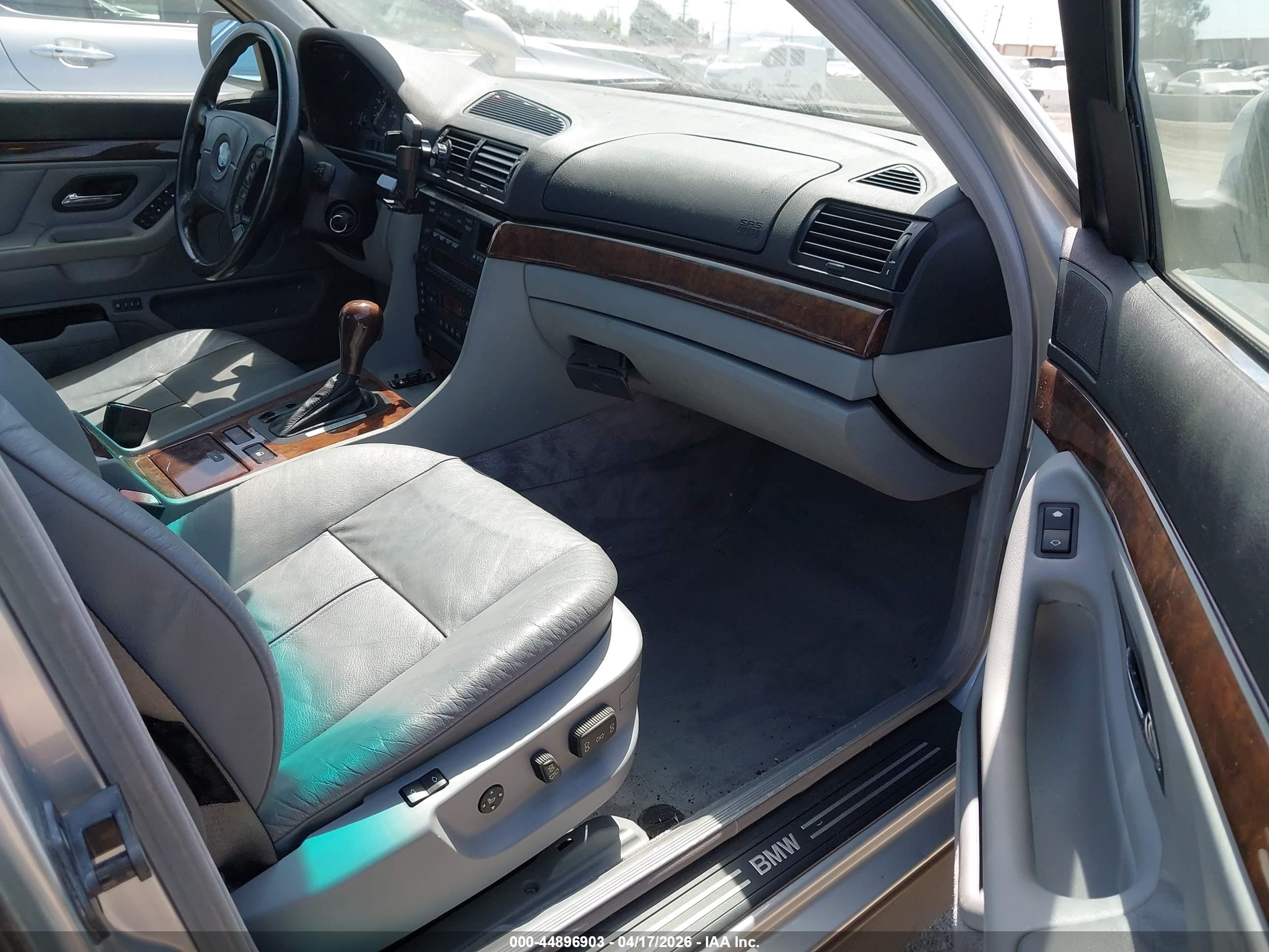 1997 Bmw 740ia   Gray vin: WBAGF8326VDL47225