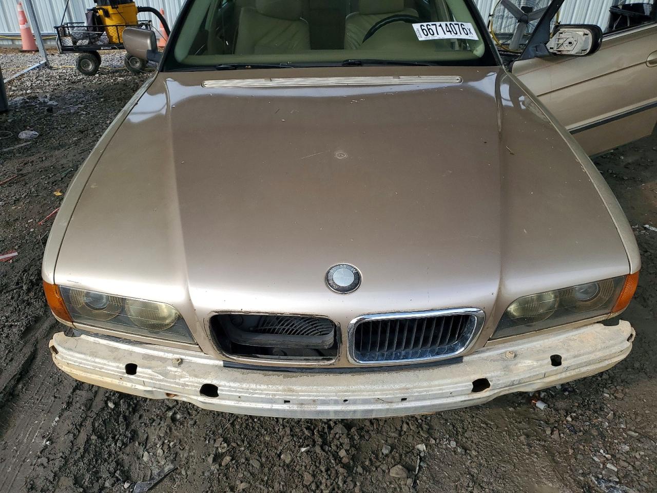 1998 Bmw 740 I Automatic Gold vin: WBAGF8327WDL53102