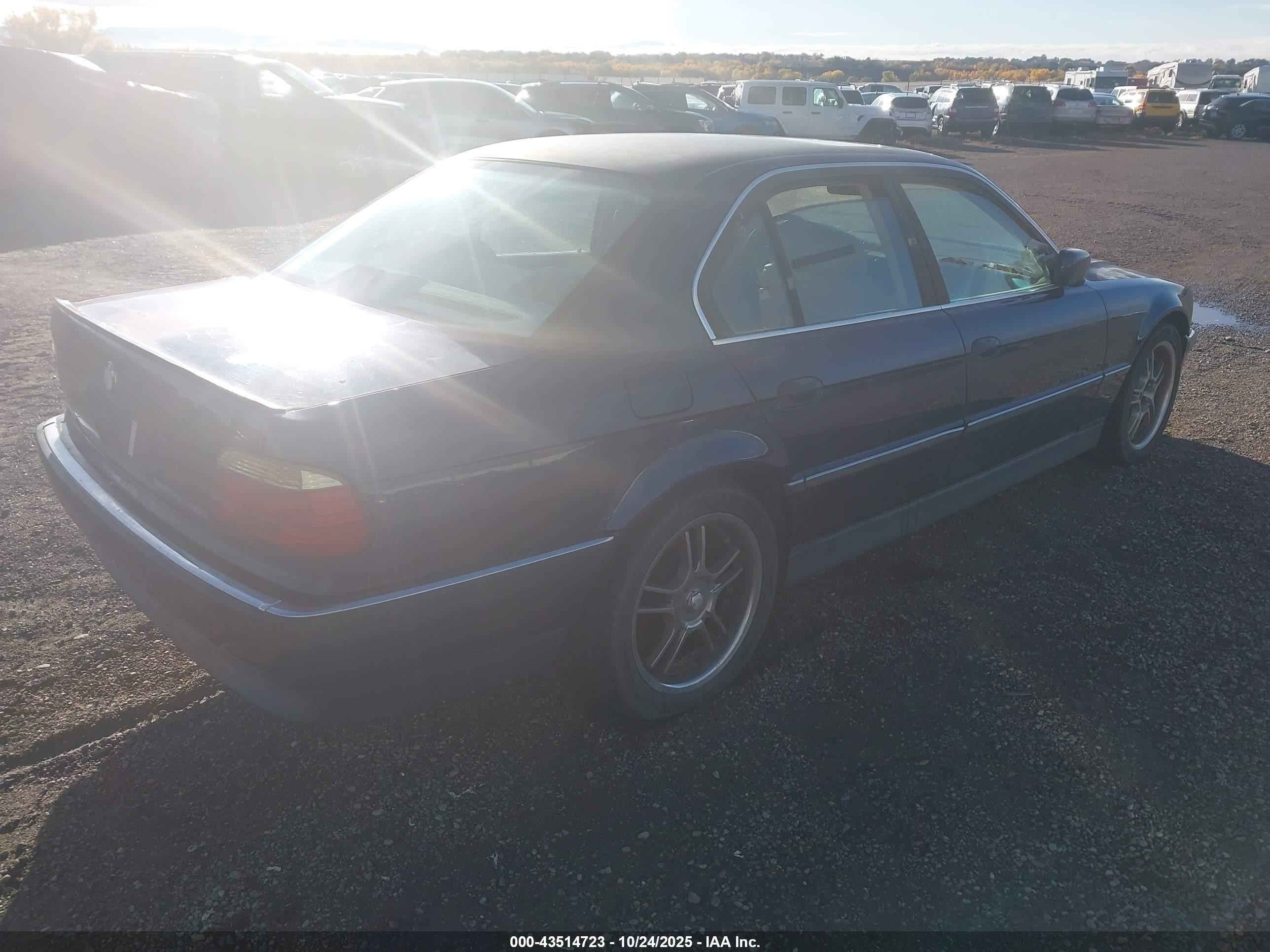 1997 Bmw 740ia   Blue vin: WBAGF832XVDL47552