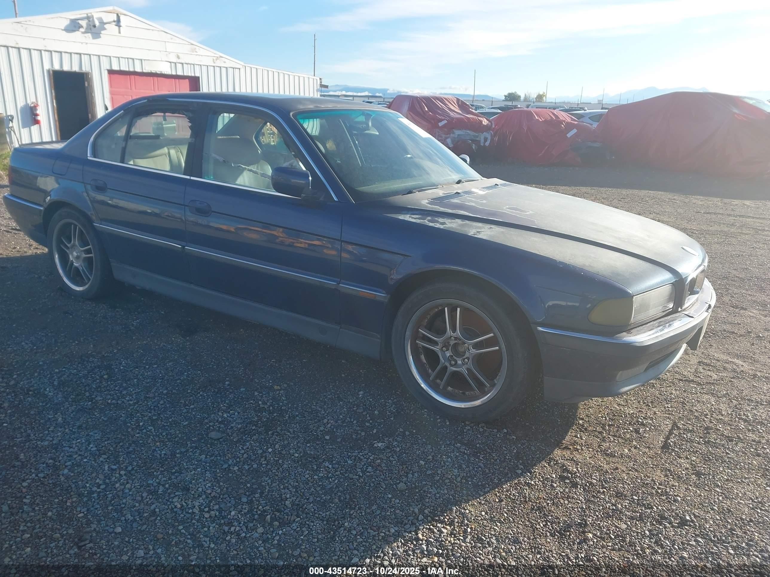 1997 Bmw 740ia   Blue vin: WBAGF832XVDL47552