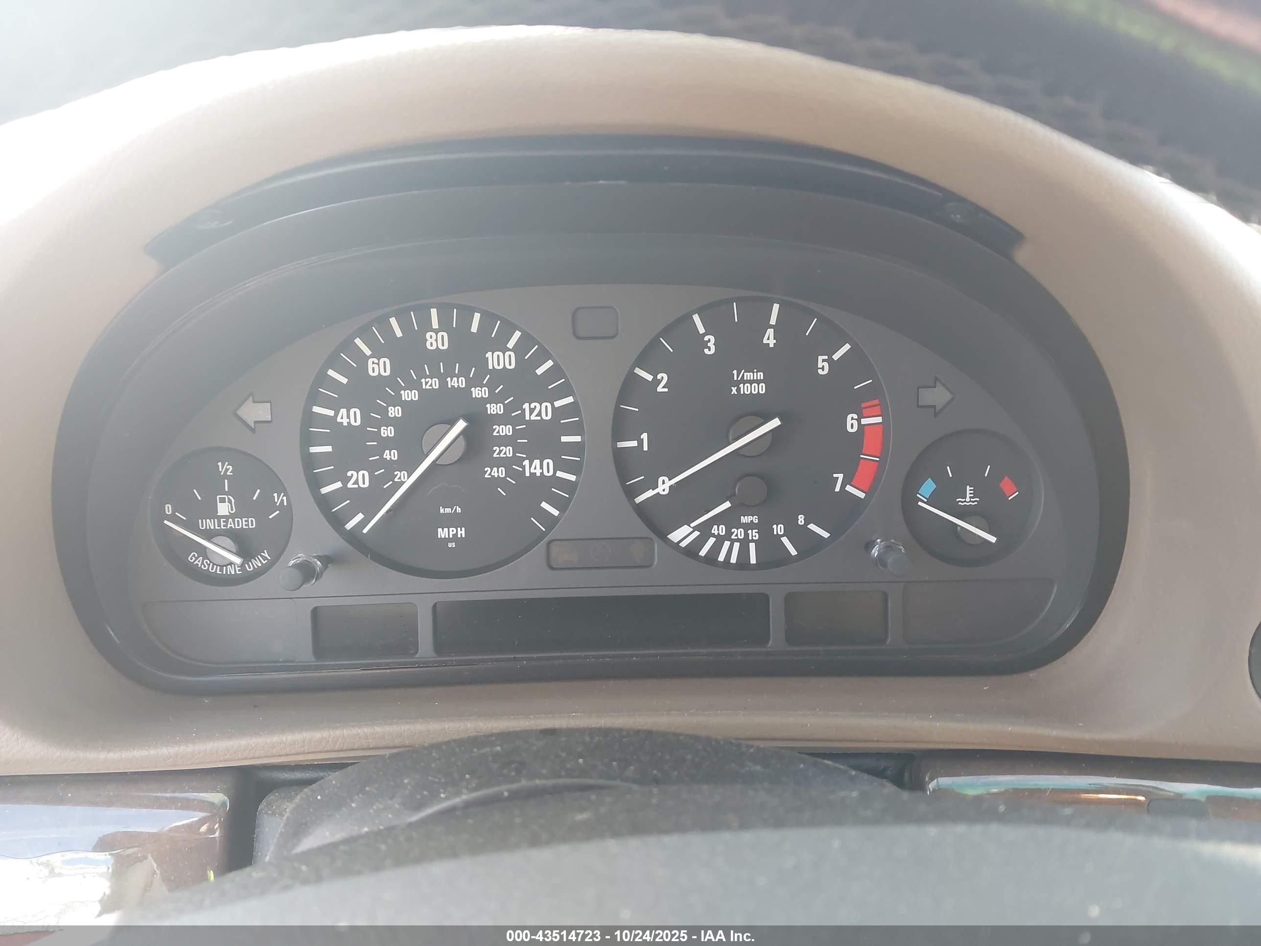 1997 Bmw 740ia   Blue vin: WBAGF832XVDL47552