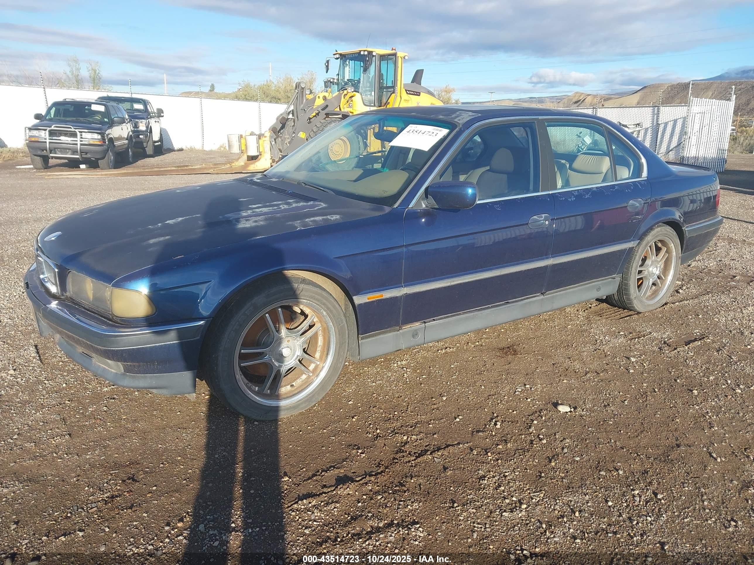 1997 Bmw 740ia   Blue vin: WBAGF832XVDL47552