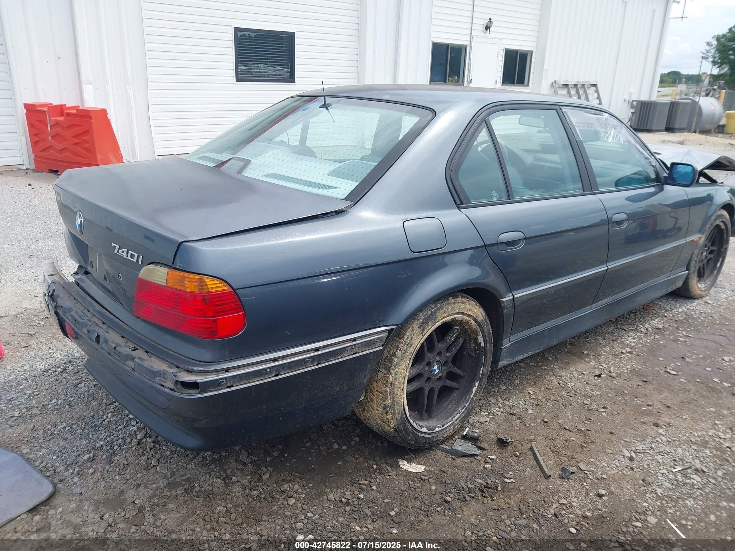 1999 Bmw 740ia   Blue vin: WBAGG8330XDN74452