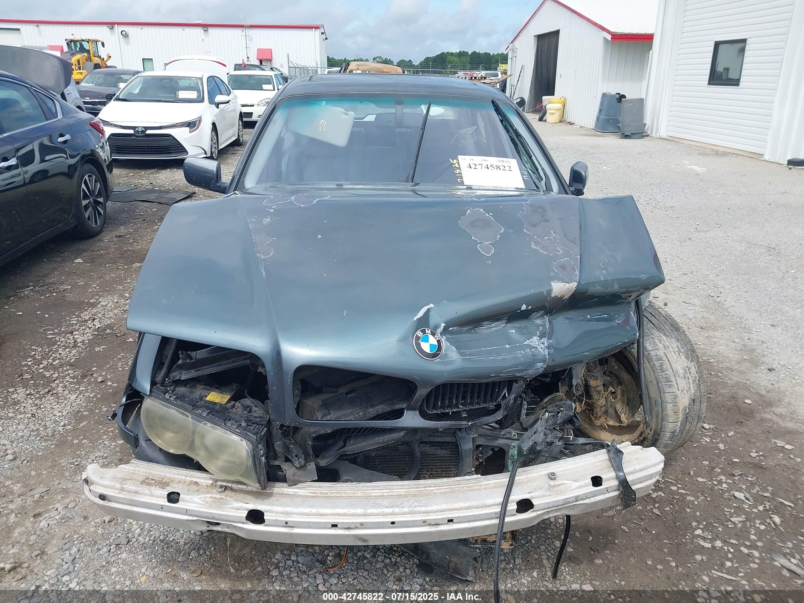 1999 Bmw 740ia   Blue vin: WBAGG8330XDN74452
