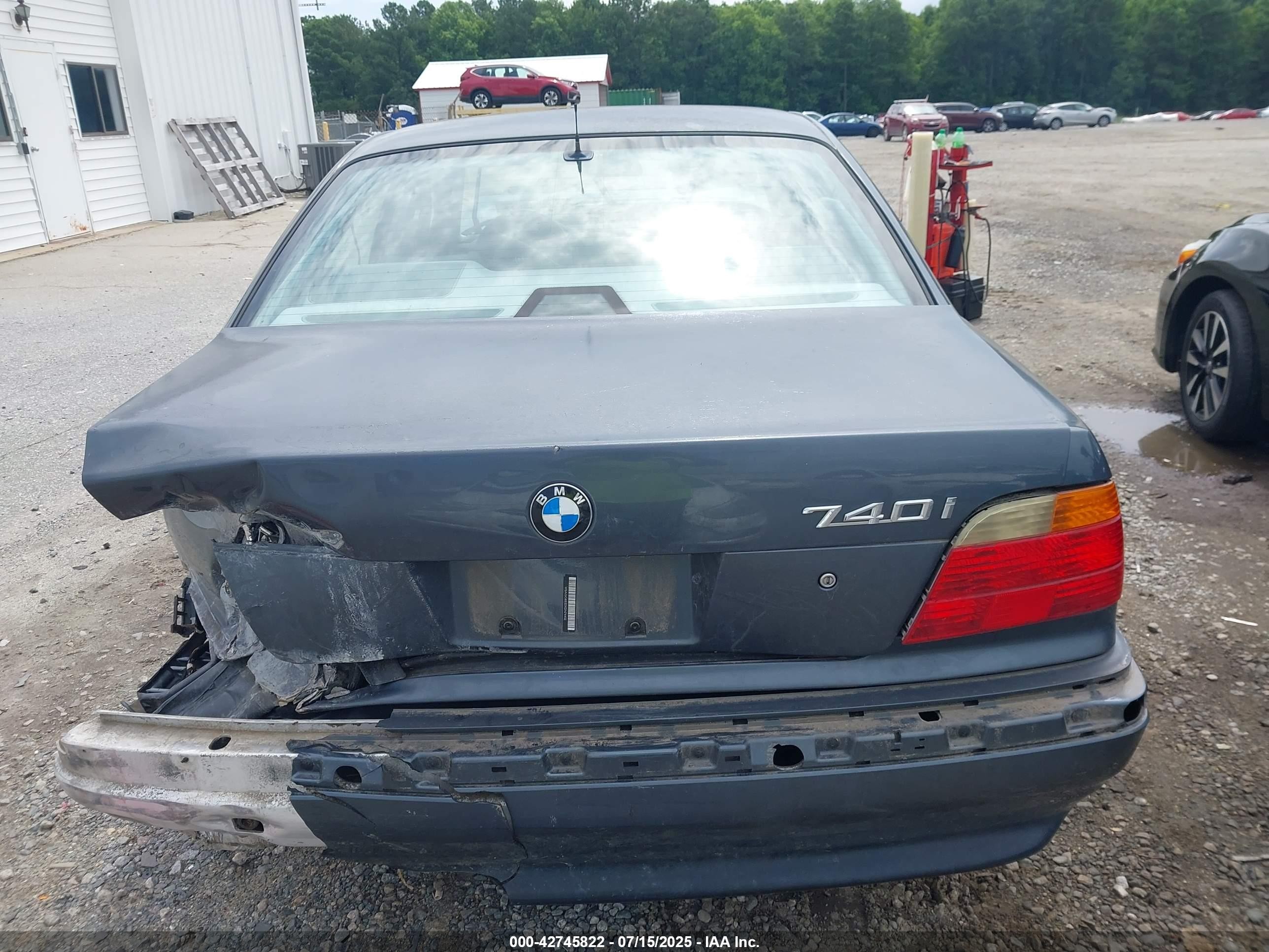 1999 Bmw 740ia   Blue vin: WBAGG8330XDN74452