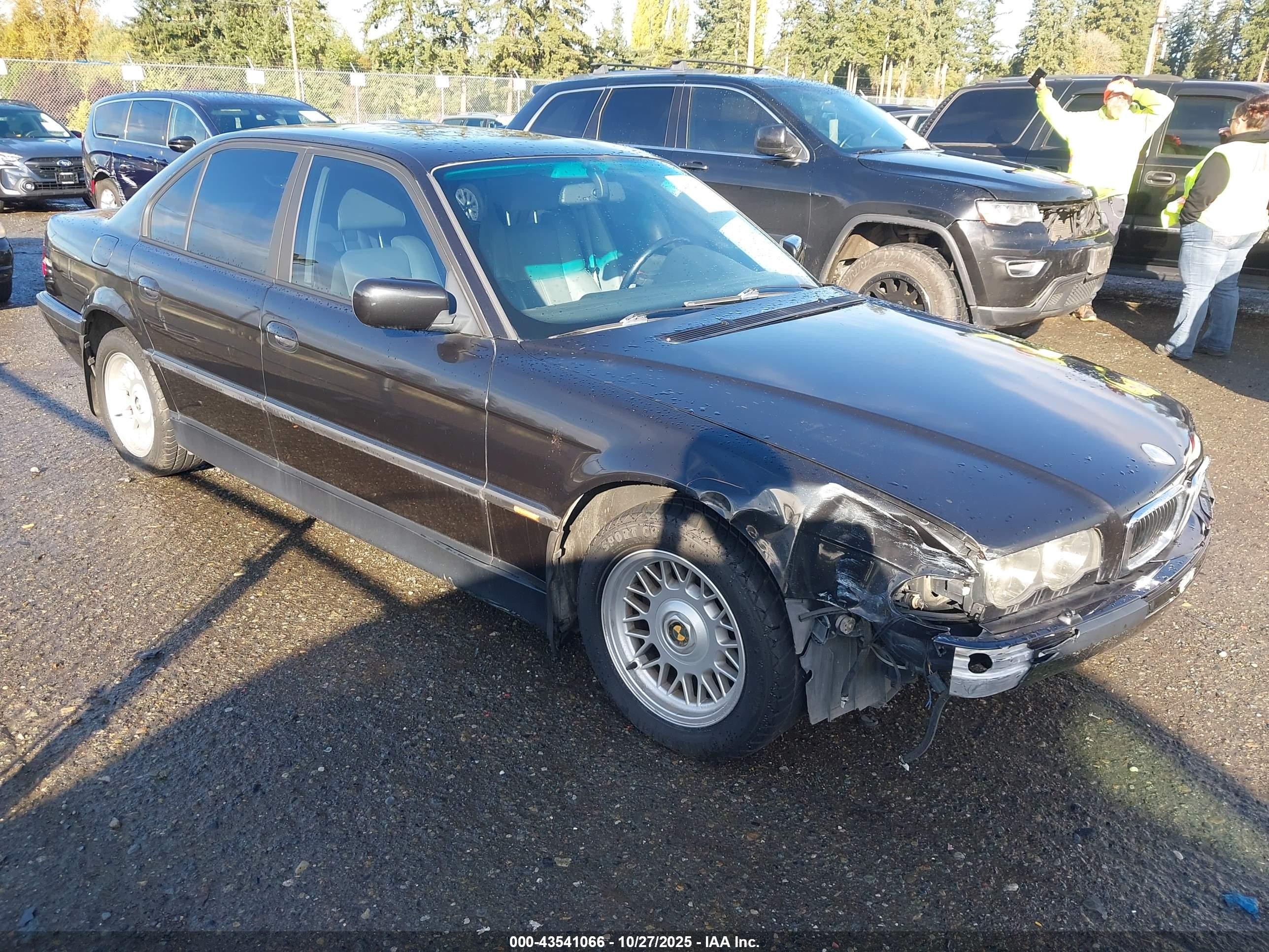 1999 Bmw 740ia   Black vin: WBAGG8333XDN73344