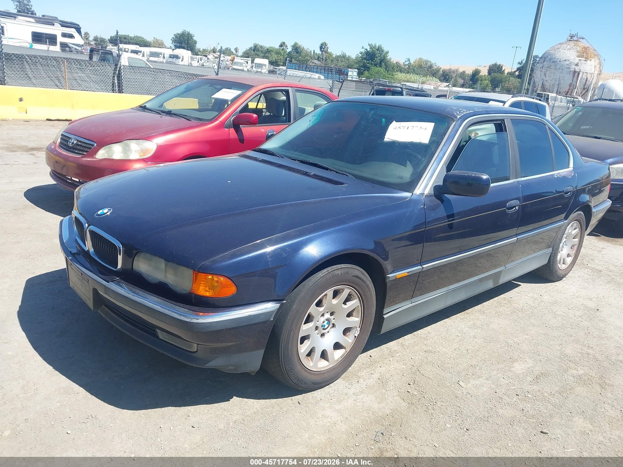 1999 Bmw 740ia   Blue vin: WBAGG8333XDN74154