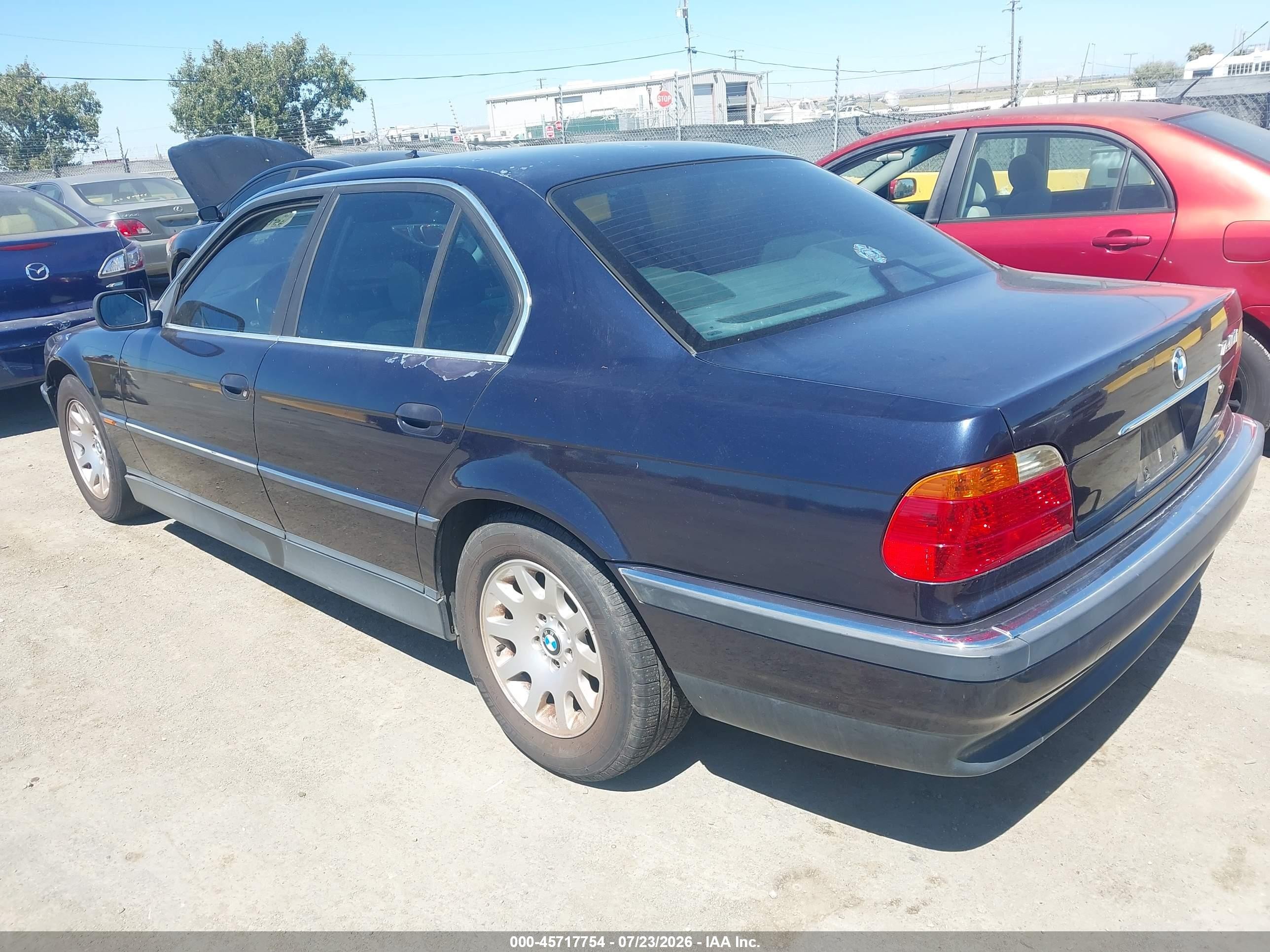 1999 Bmw 740ia   Blue vin: WBAGG8333XDN74154