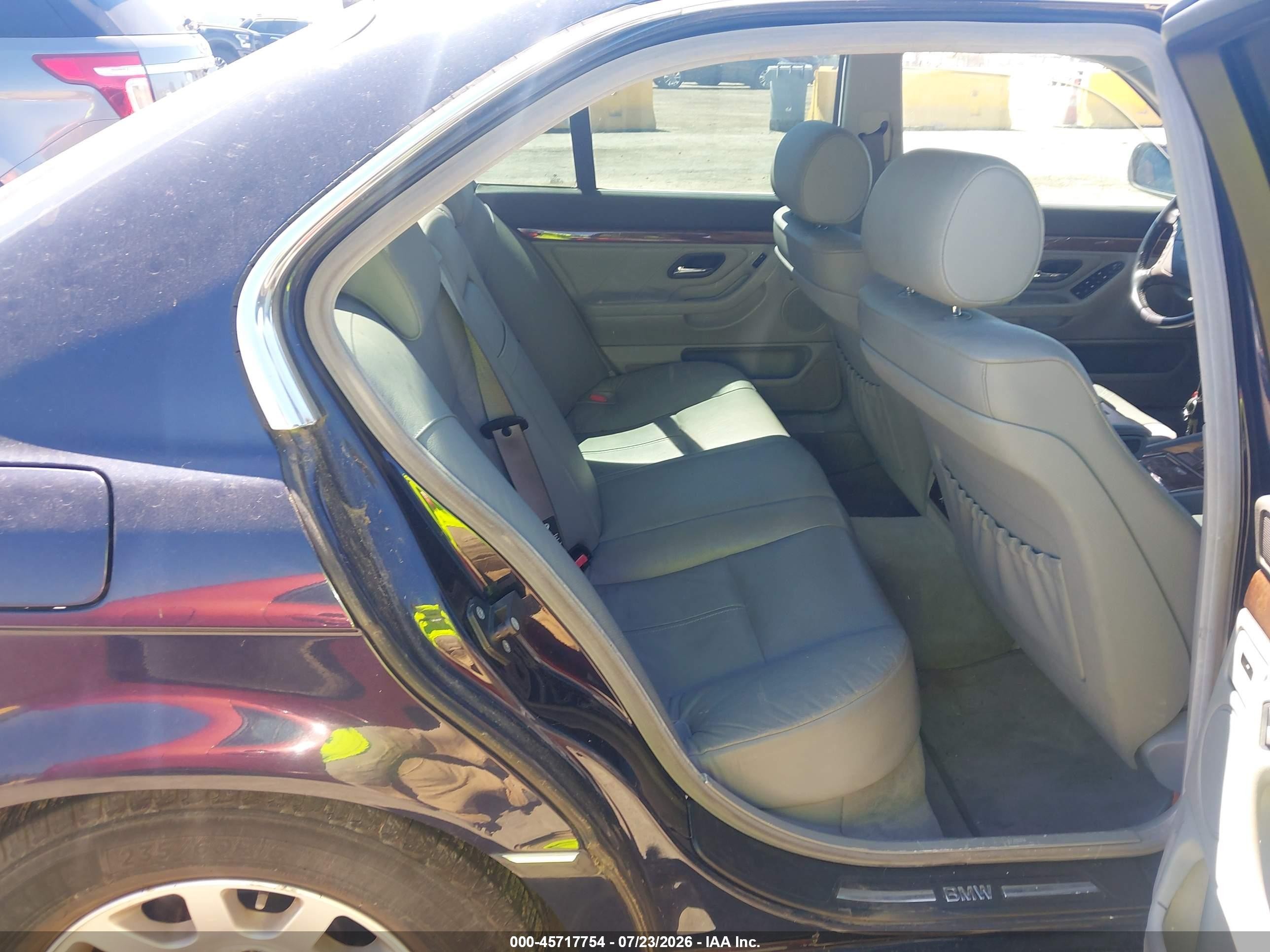 1999 Bmw 740ia   Blue vin: WBAGG8333XDN74154