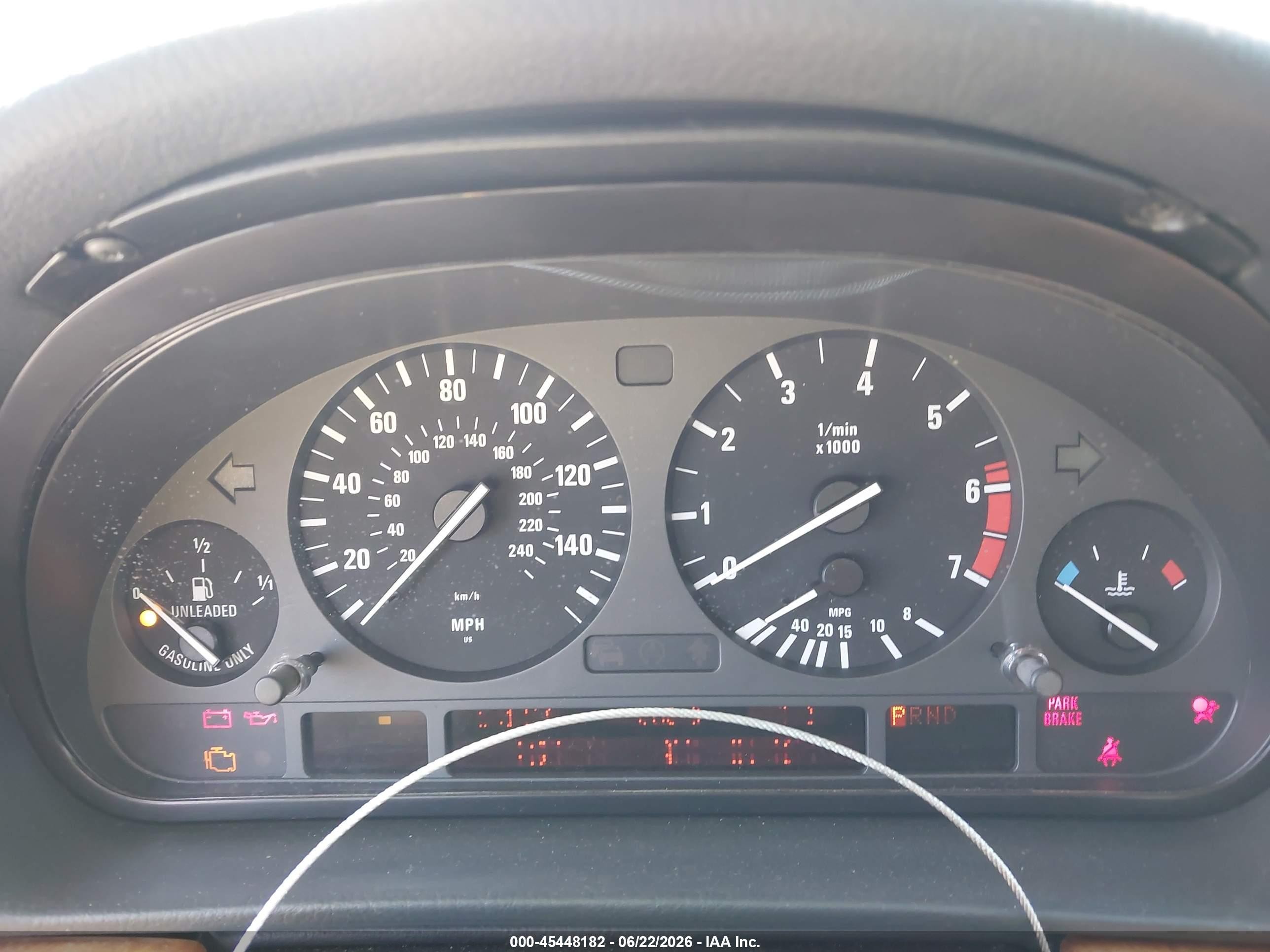 1999 Bmw 740ia   Silver vin: WBAGG8335XDN75287
