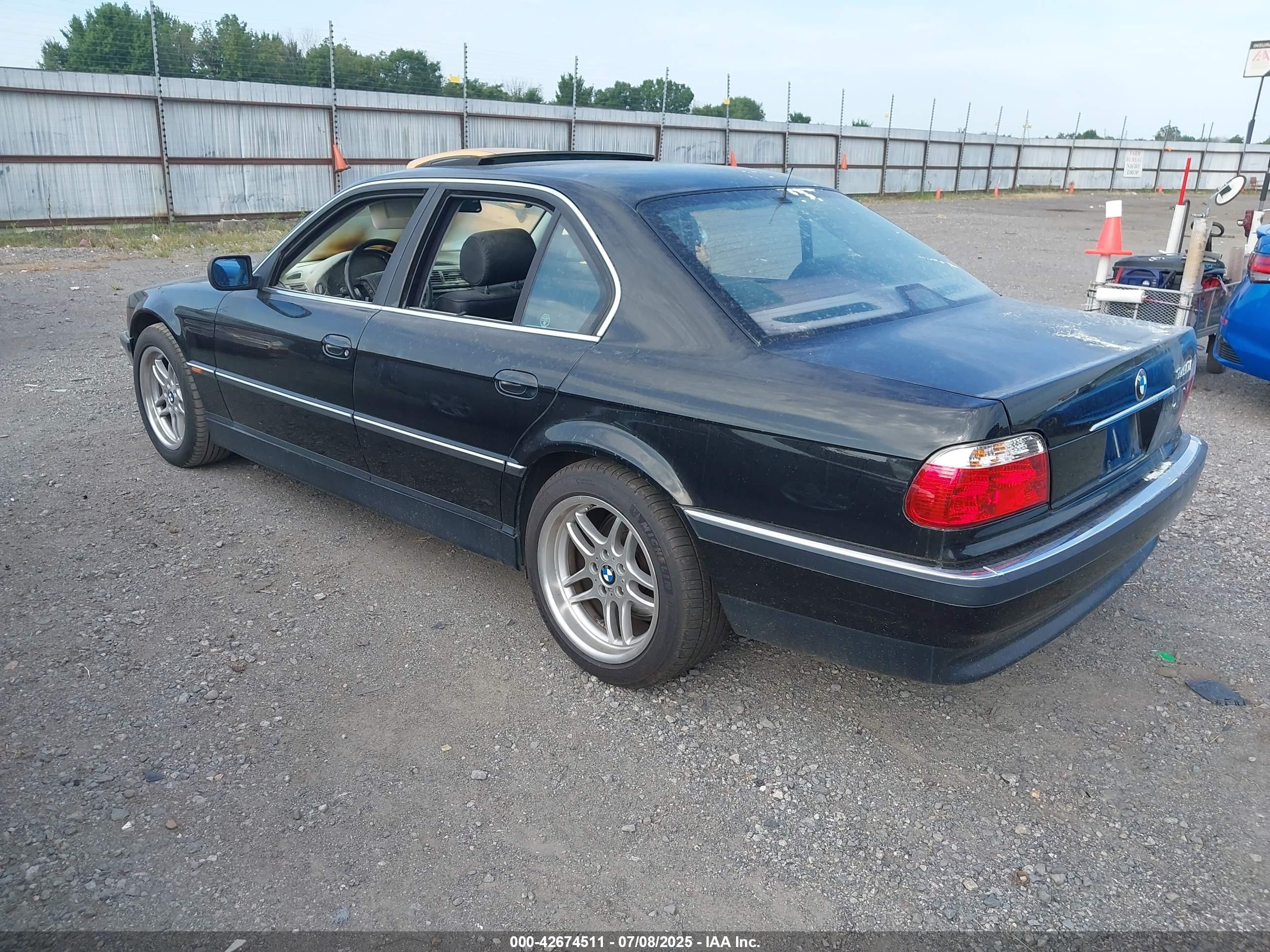 1999 Bmw 740ia   Black vin: WBAGG8336XDN73905